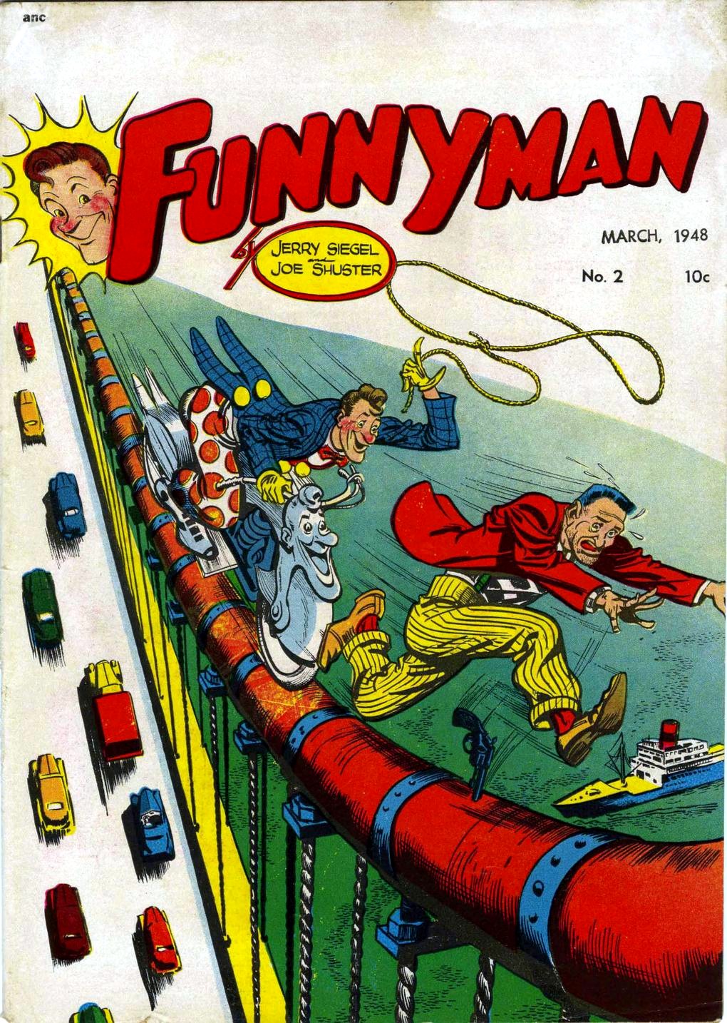 Funnyman #2 cover
