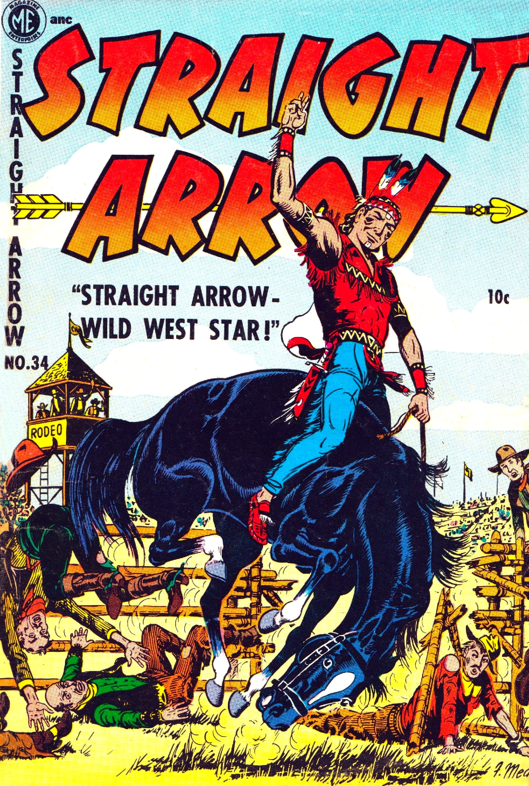 Straight Arrow #34 cover