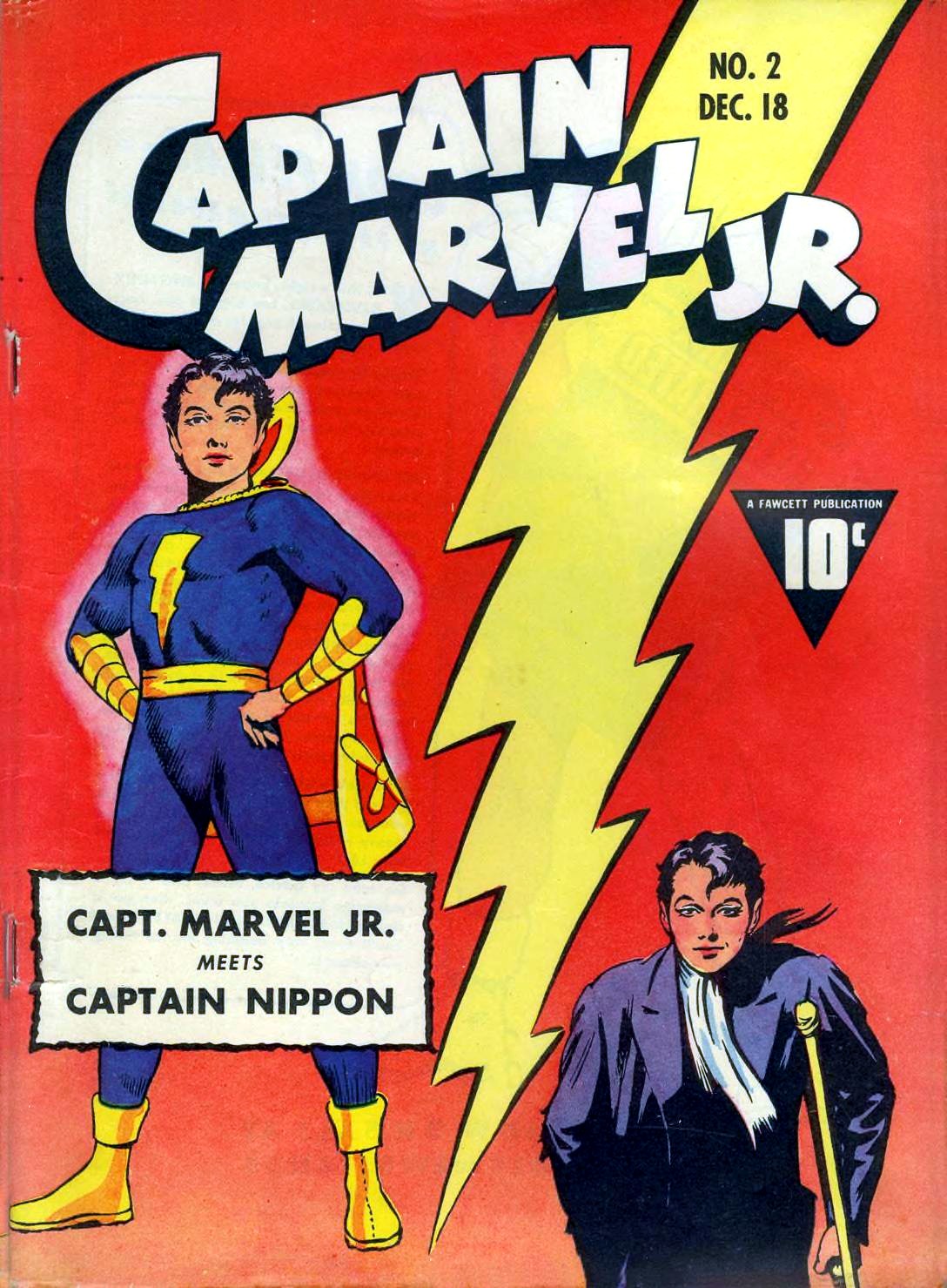 Captain Marvel Jr. #2 cover