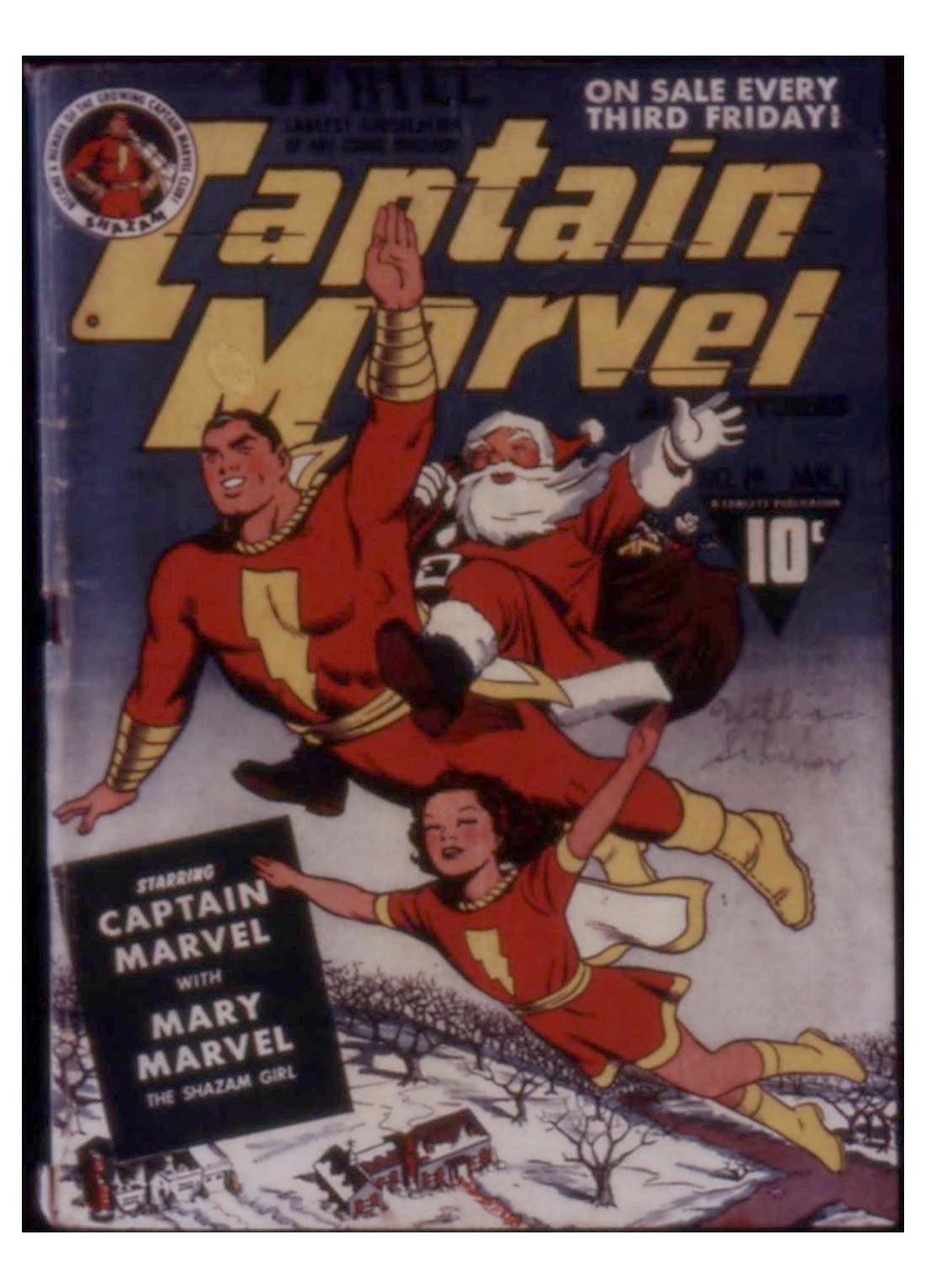 Captain Marvel Adventures #19 cover
