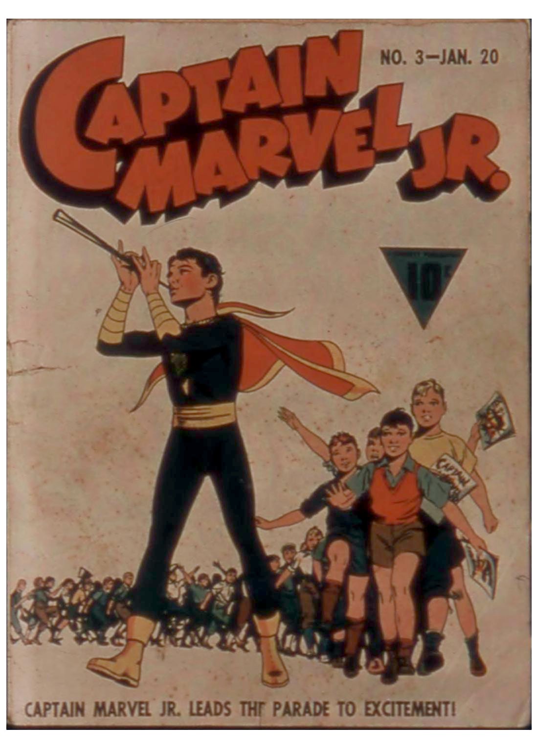 Captain Marvel Jr. #3 cover