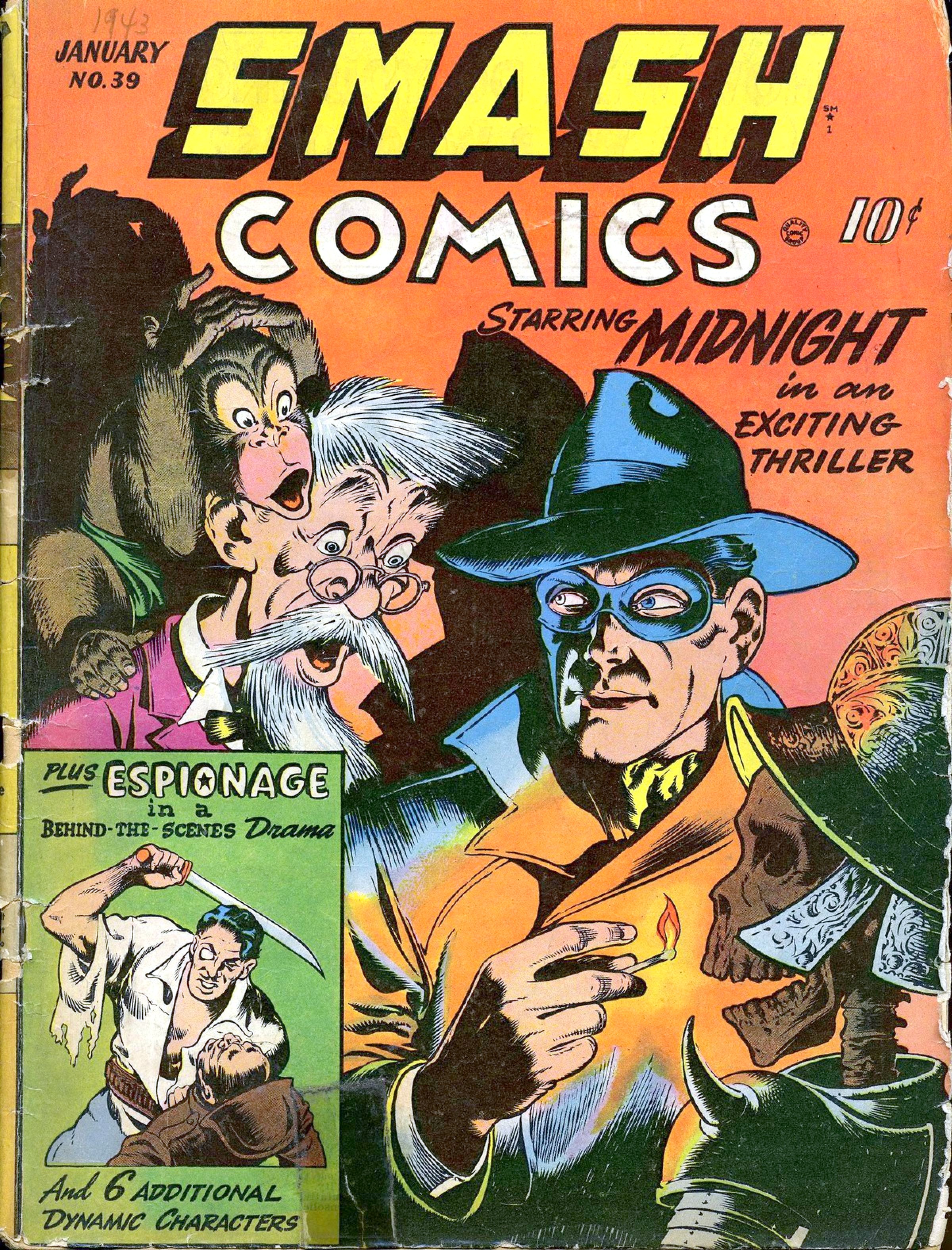 Smash Comics #39 cover