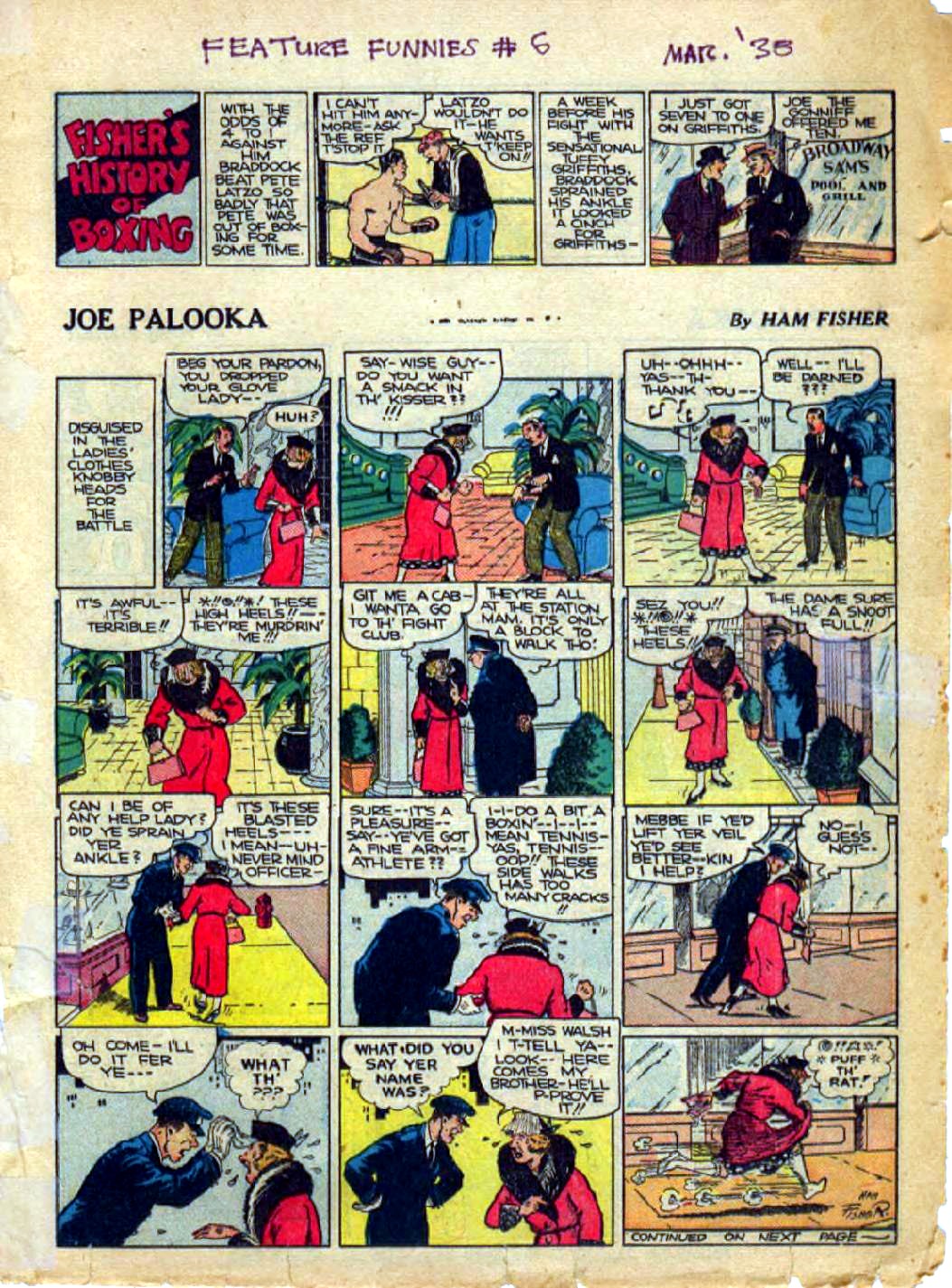 Feature Funnies