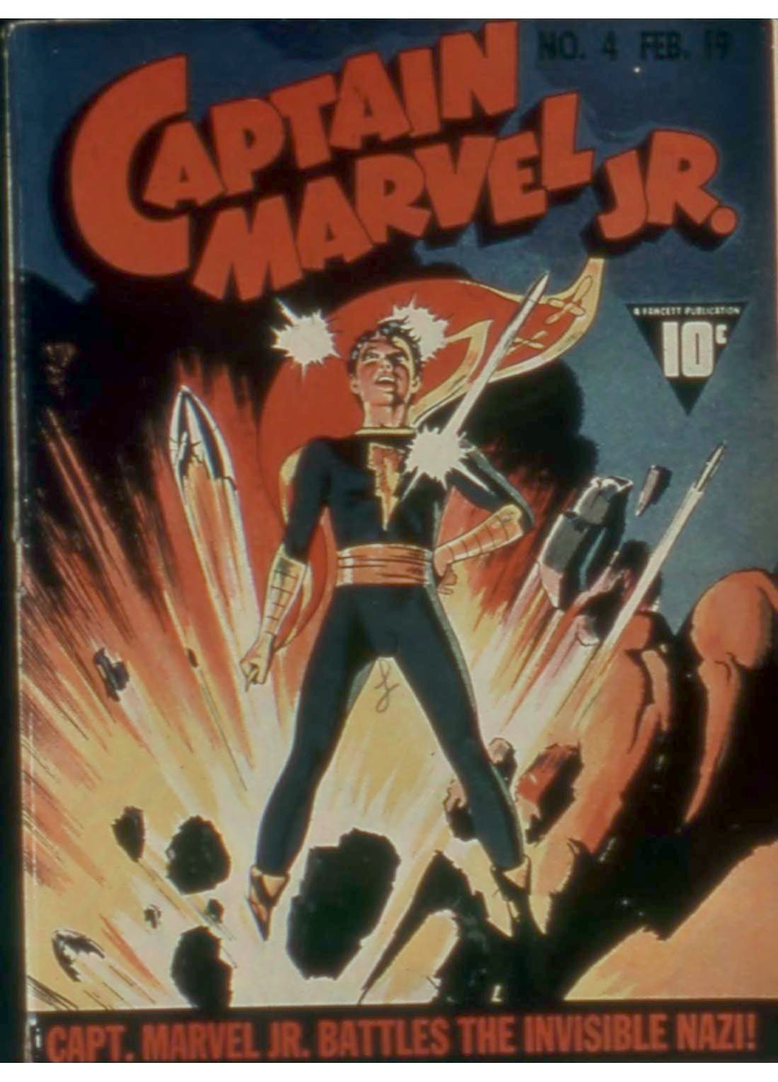 Captain Marvel Jr. #4 cover