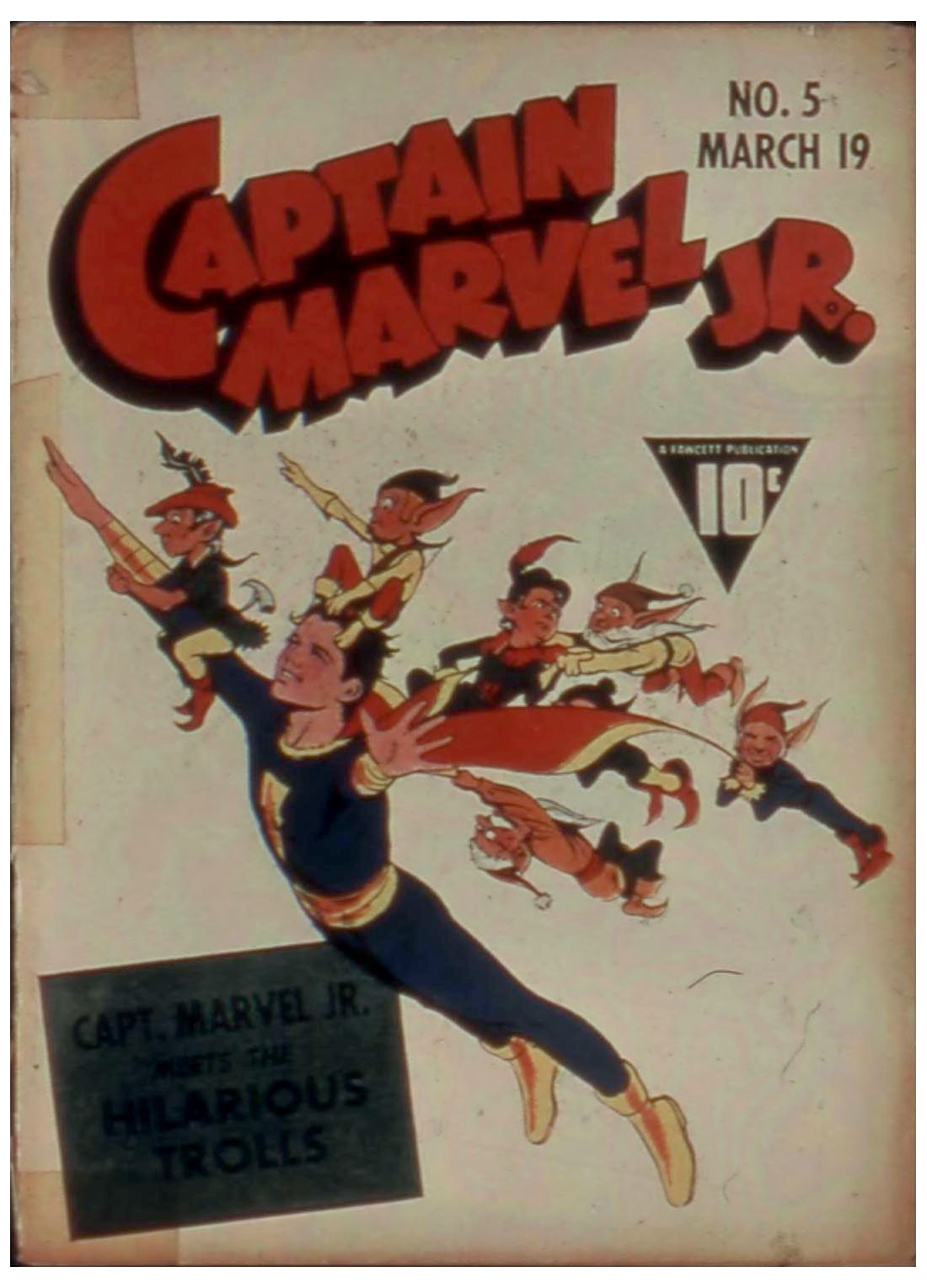 Captain Marvel Jr. #5 cover