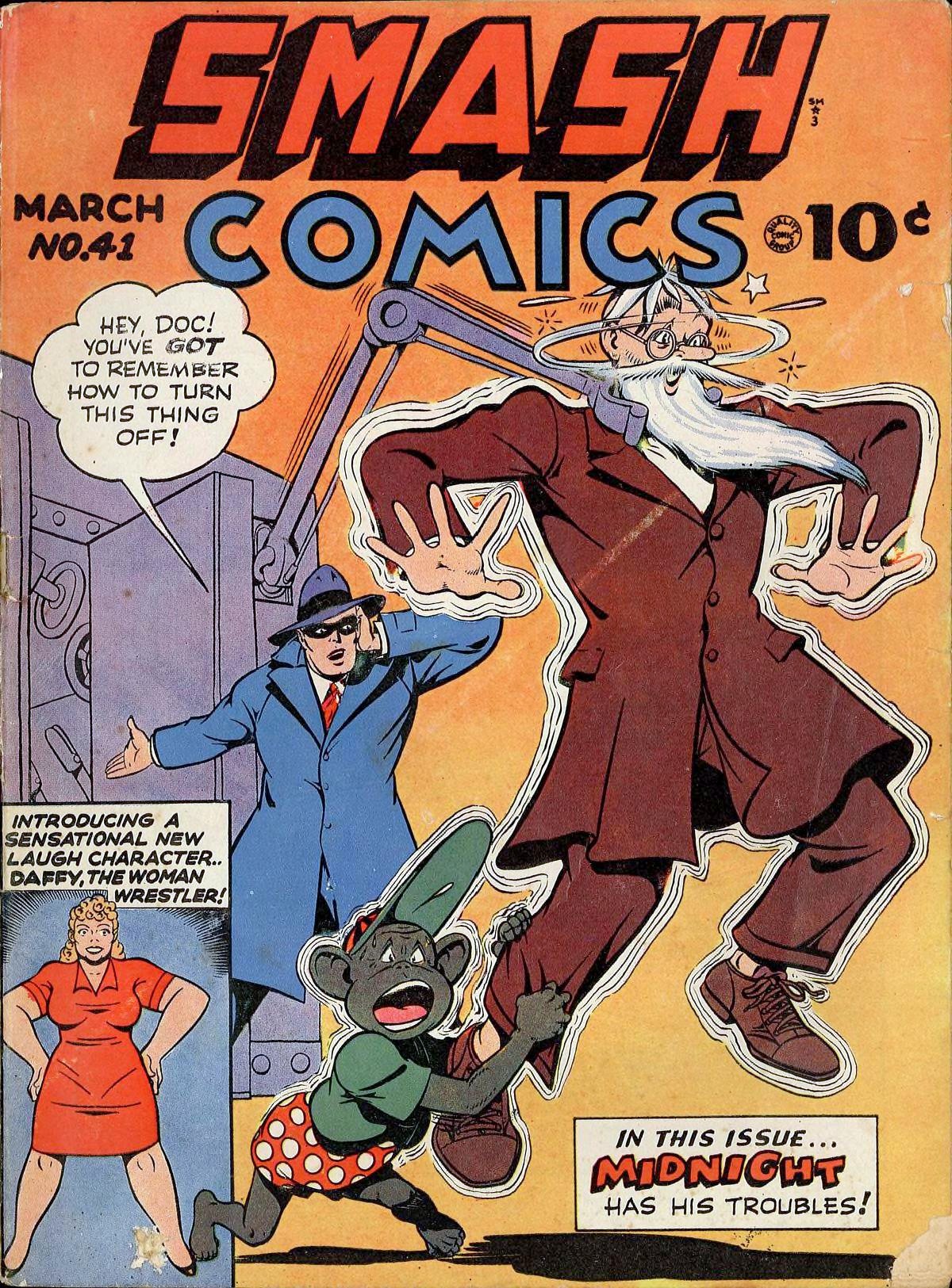 Smash Comics #41 cover