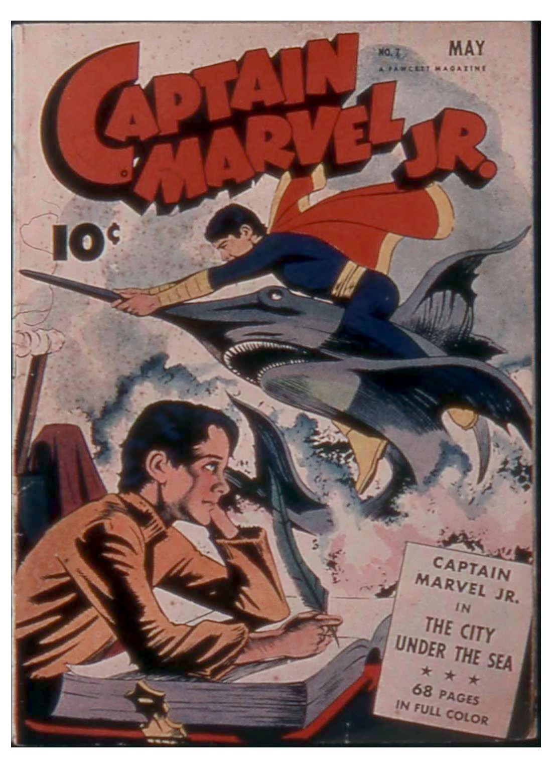 Captain Marvel Jr. #7 cover