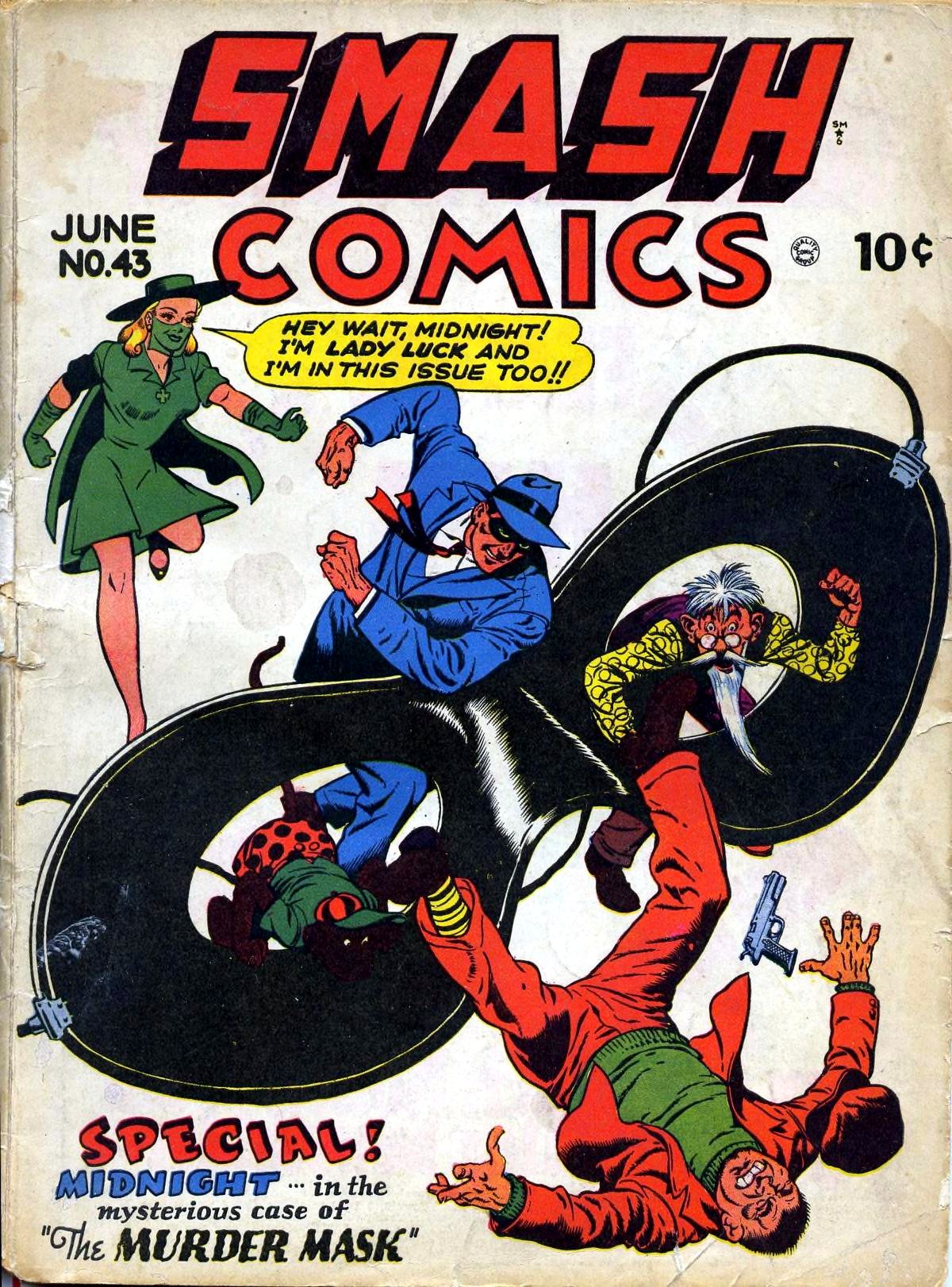 Smash Comics #43 cover