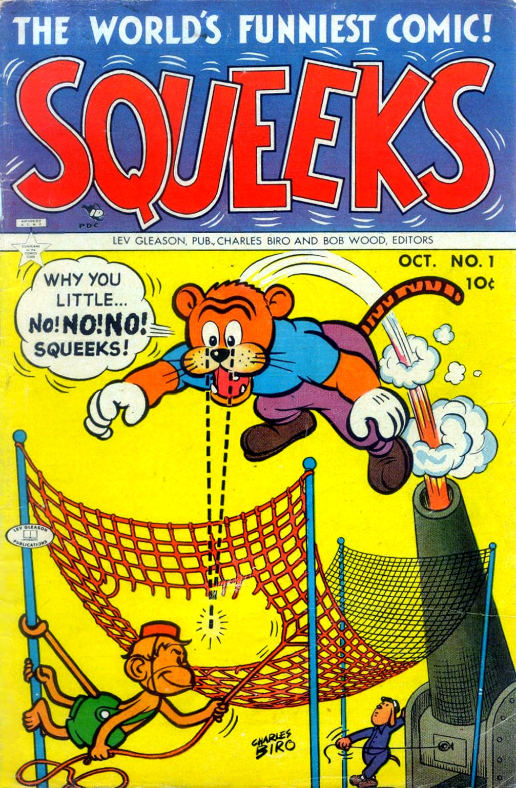 Squeeks #1 cover
