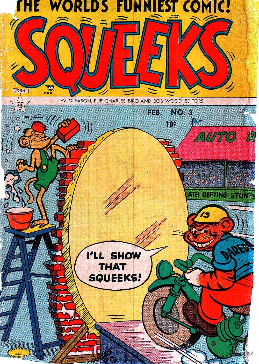 Squeeks #3 cover