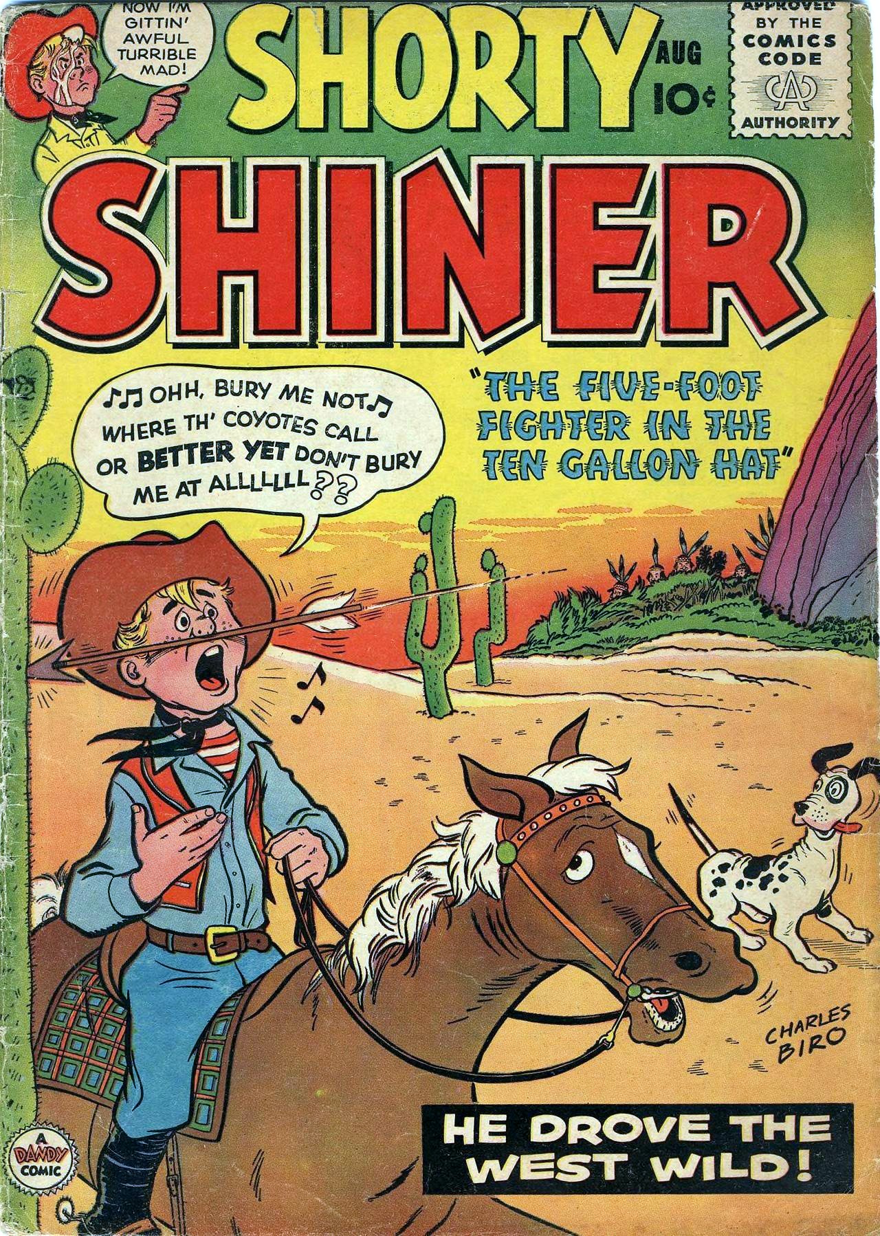 Shorty Shiner #2 cover