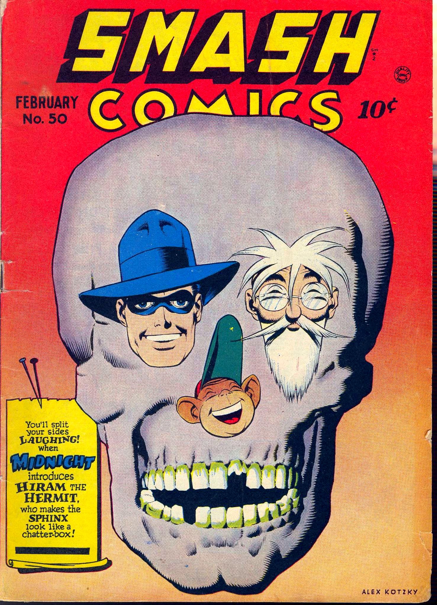Smash Comics #50 cover