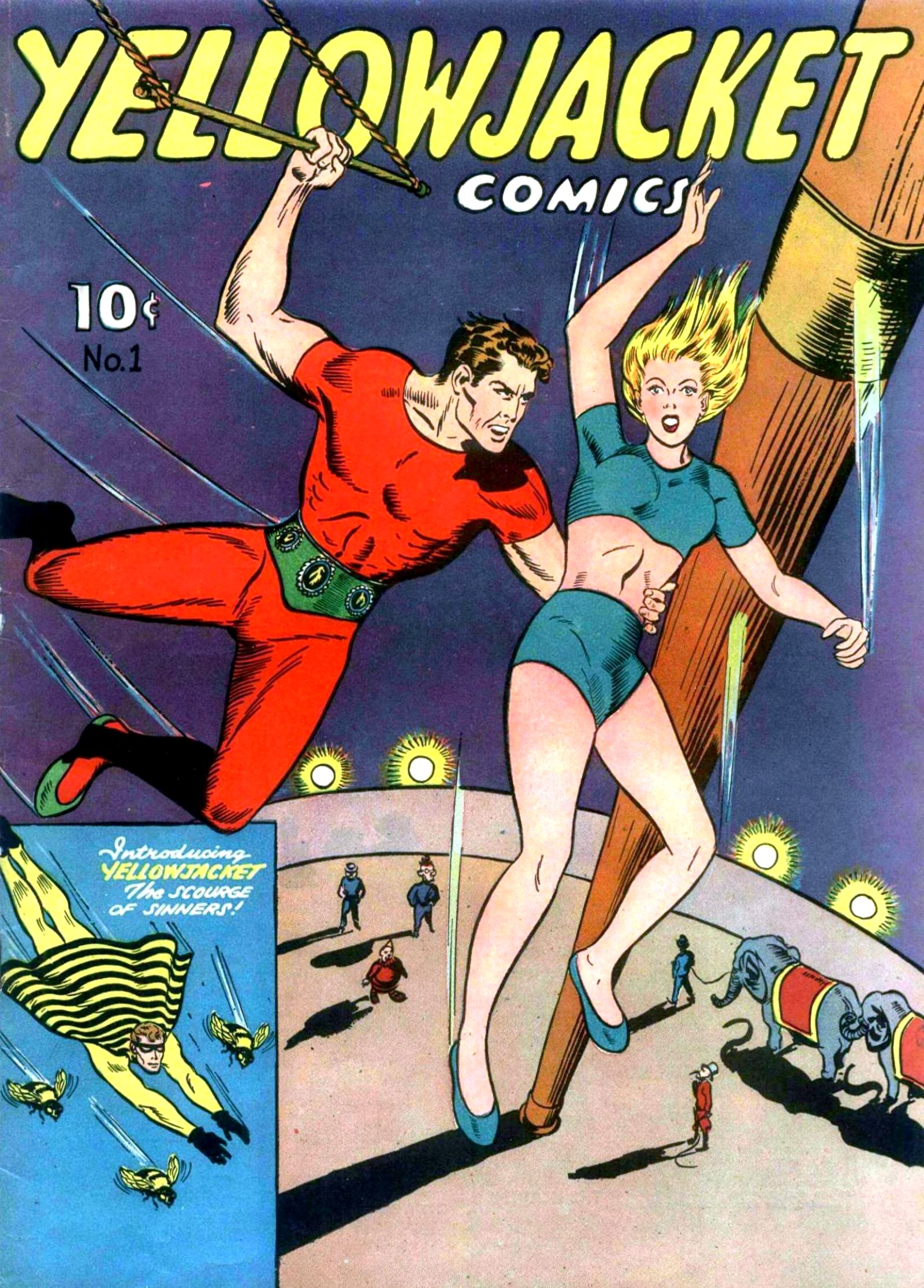Yellowjacket Comics #1 cover