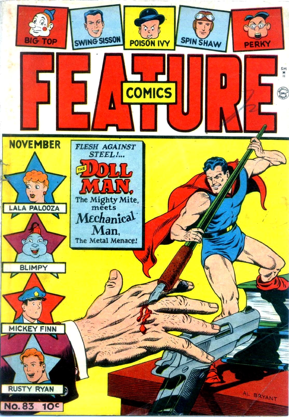 Feature Comics #83 cover