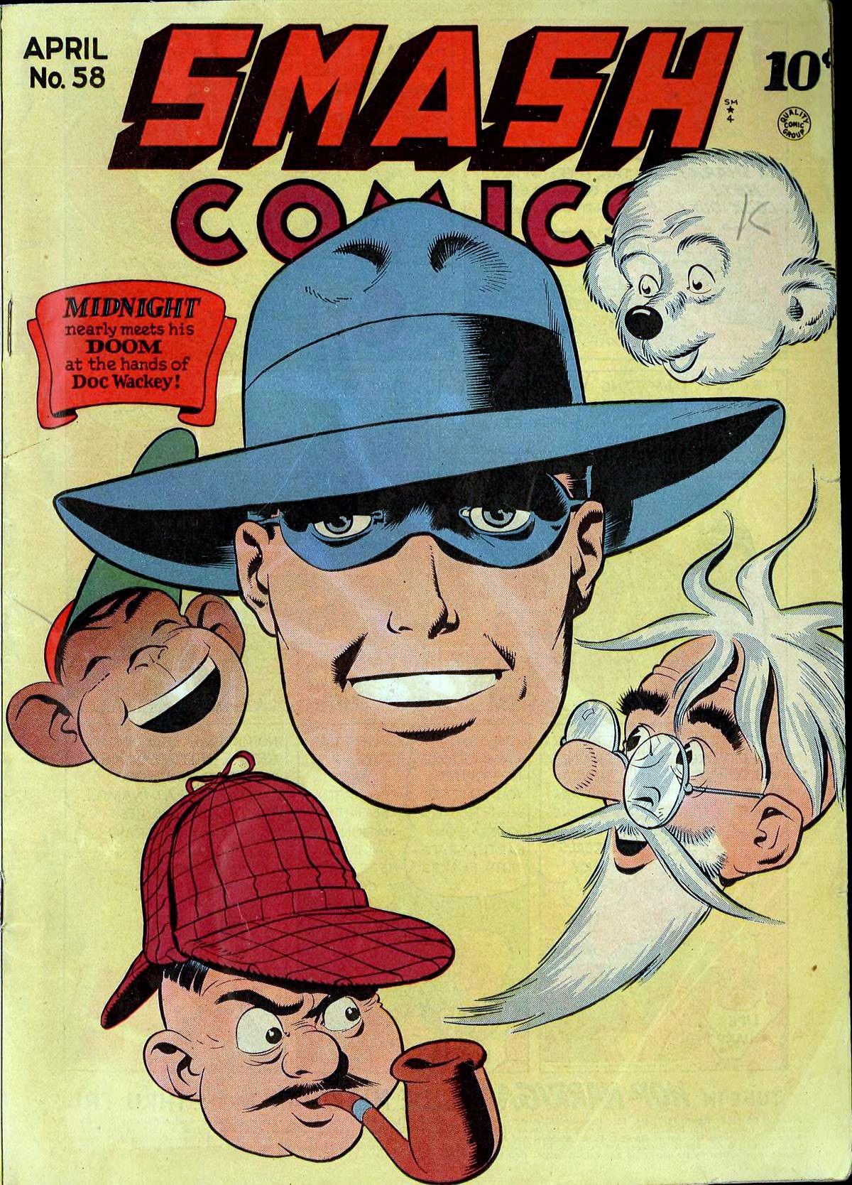 Smash Comics #58 cover