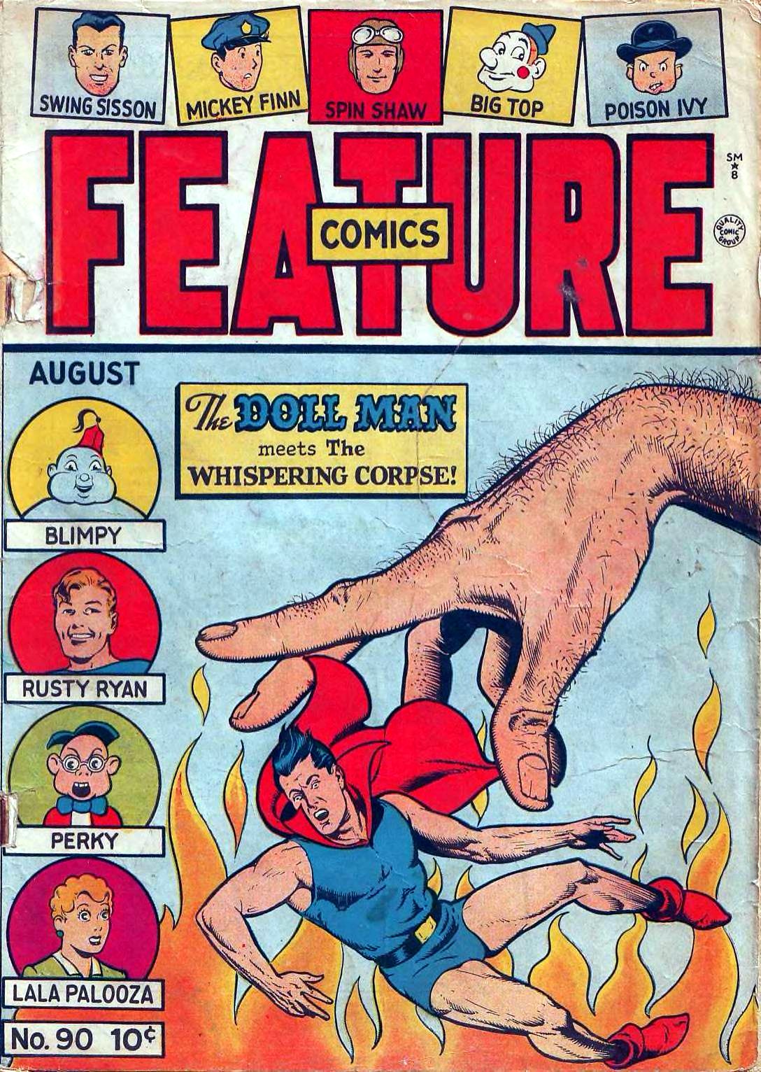 Feature Comics #90 cover