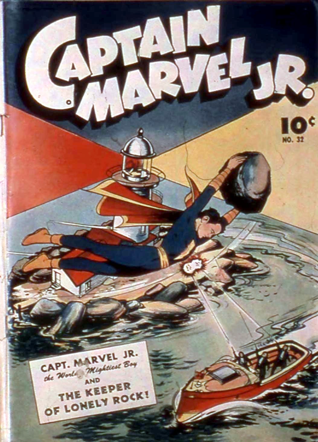 Captain Marvel Jr. #32 cover