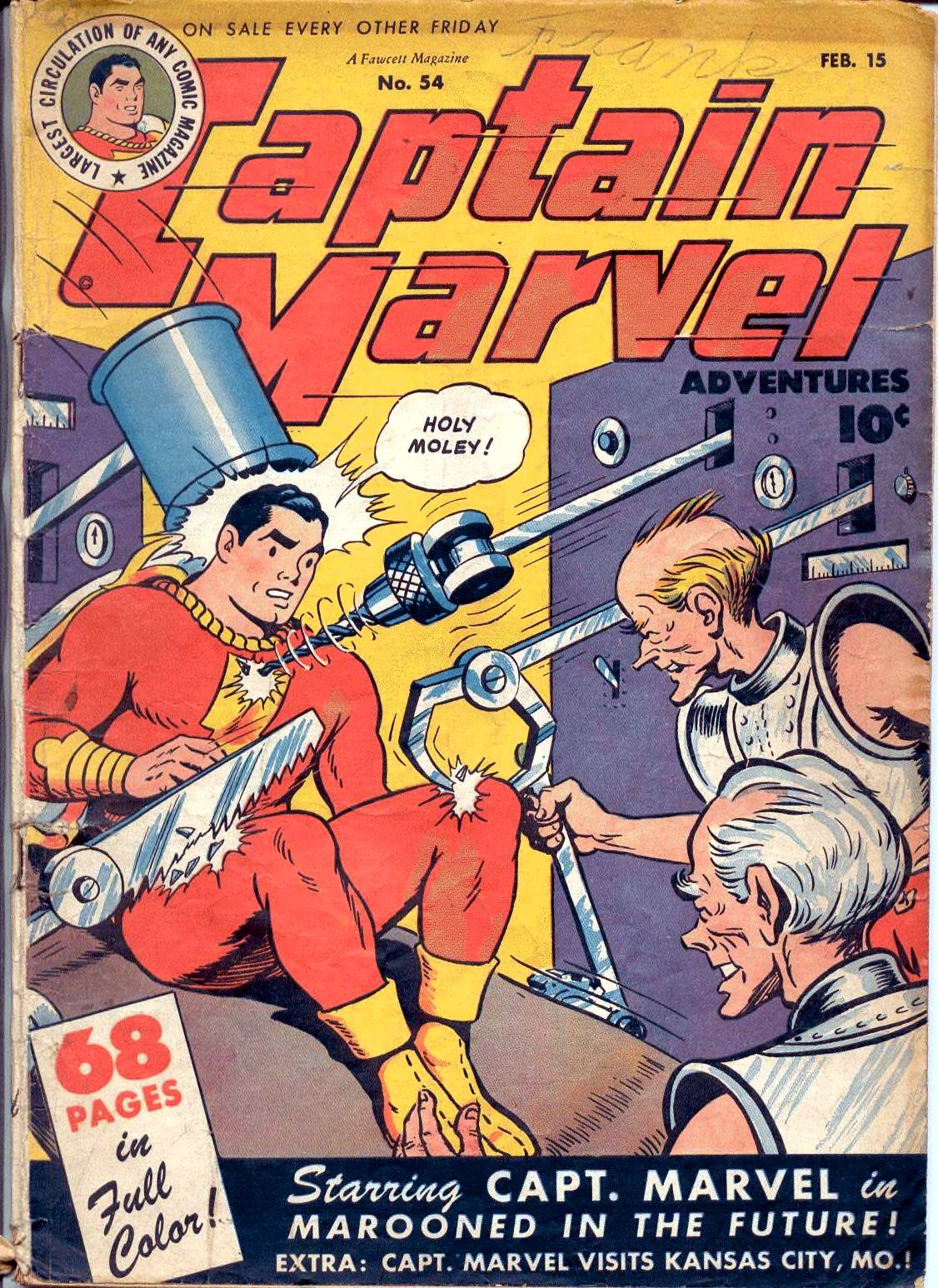 Captain Marvel Adventures #54