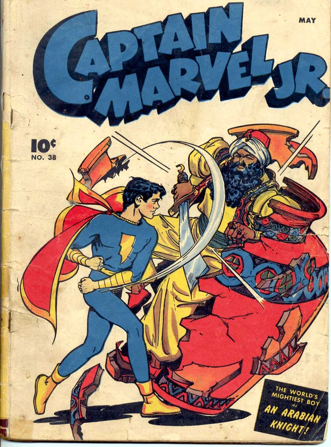 Captain Marvel Jr. #38 cover