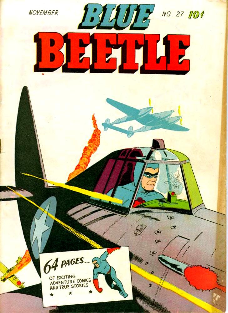 Blue Beetle #27 cover