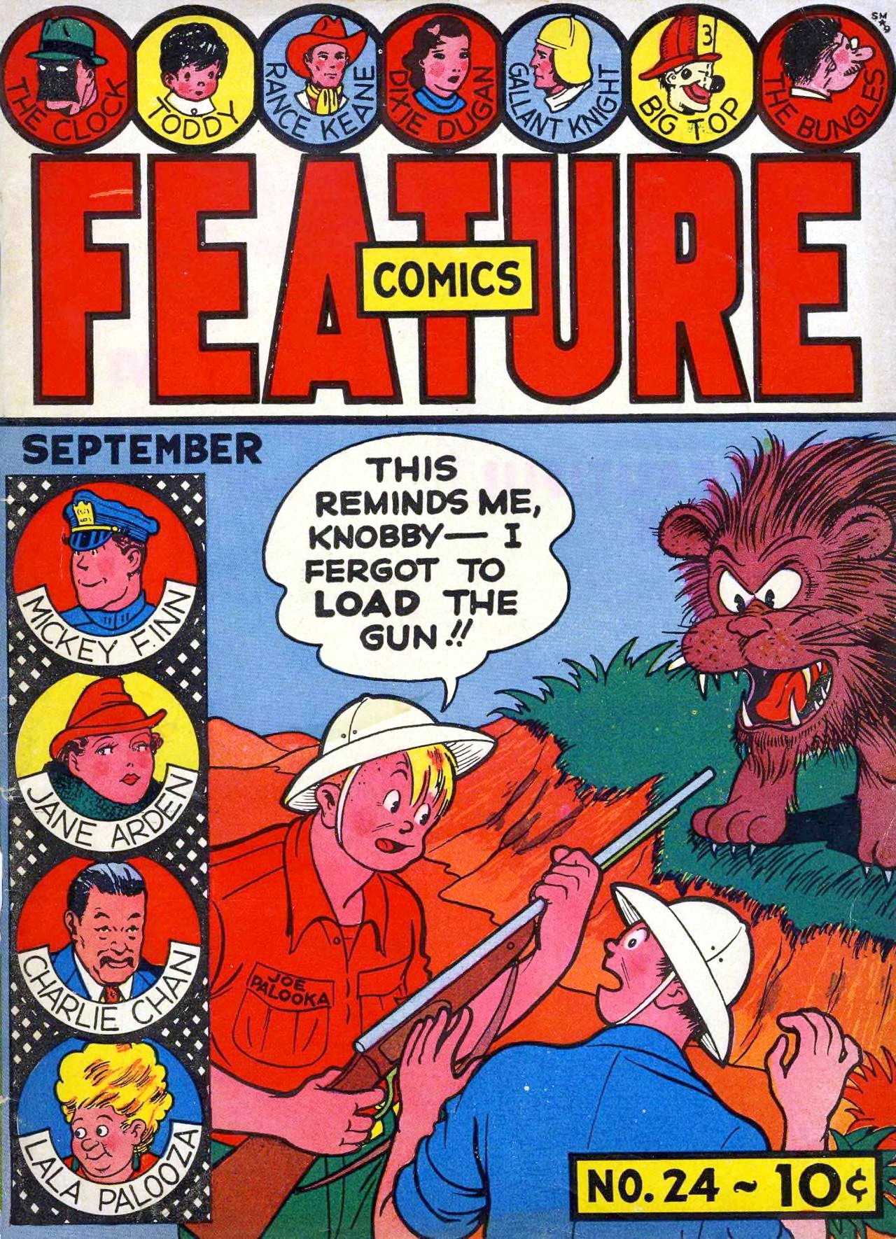 Feature Comics #24 cover