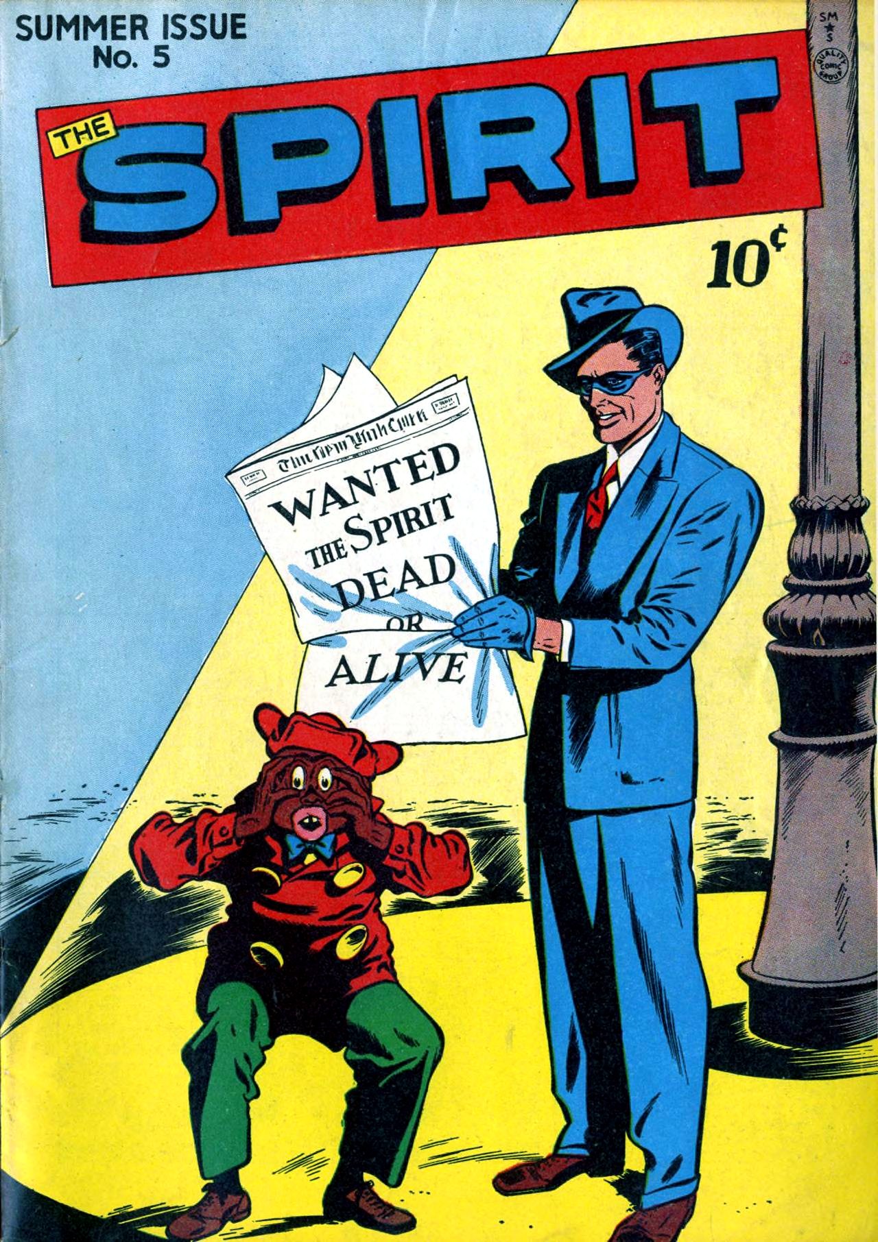 The Spirit #5 cover