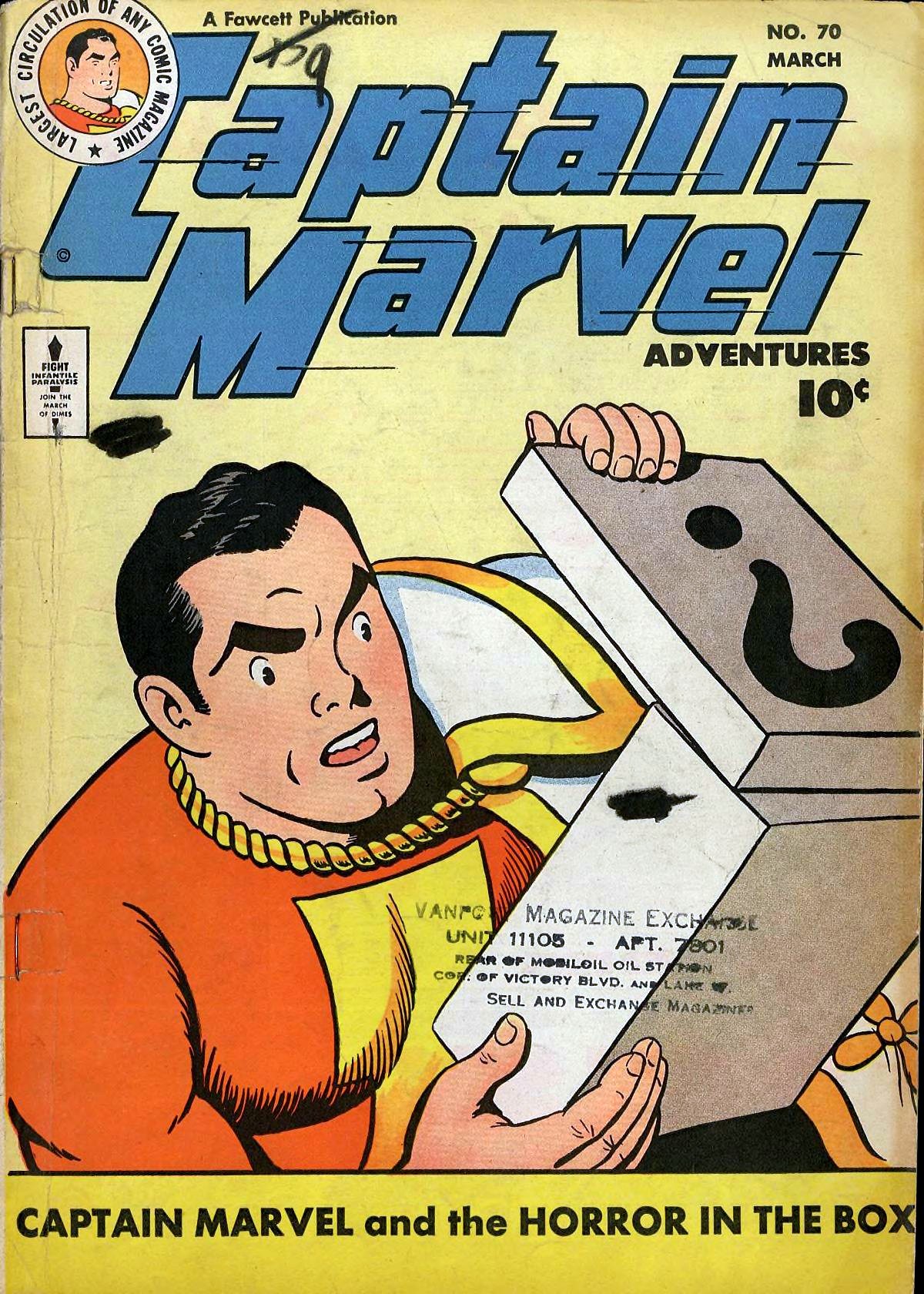 Captain Marvel Adventures #70