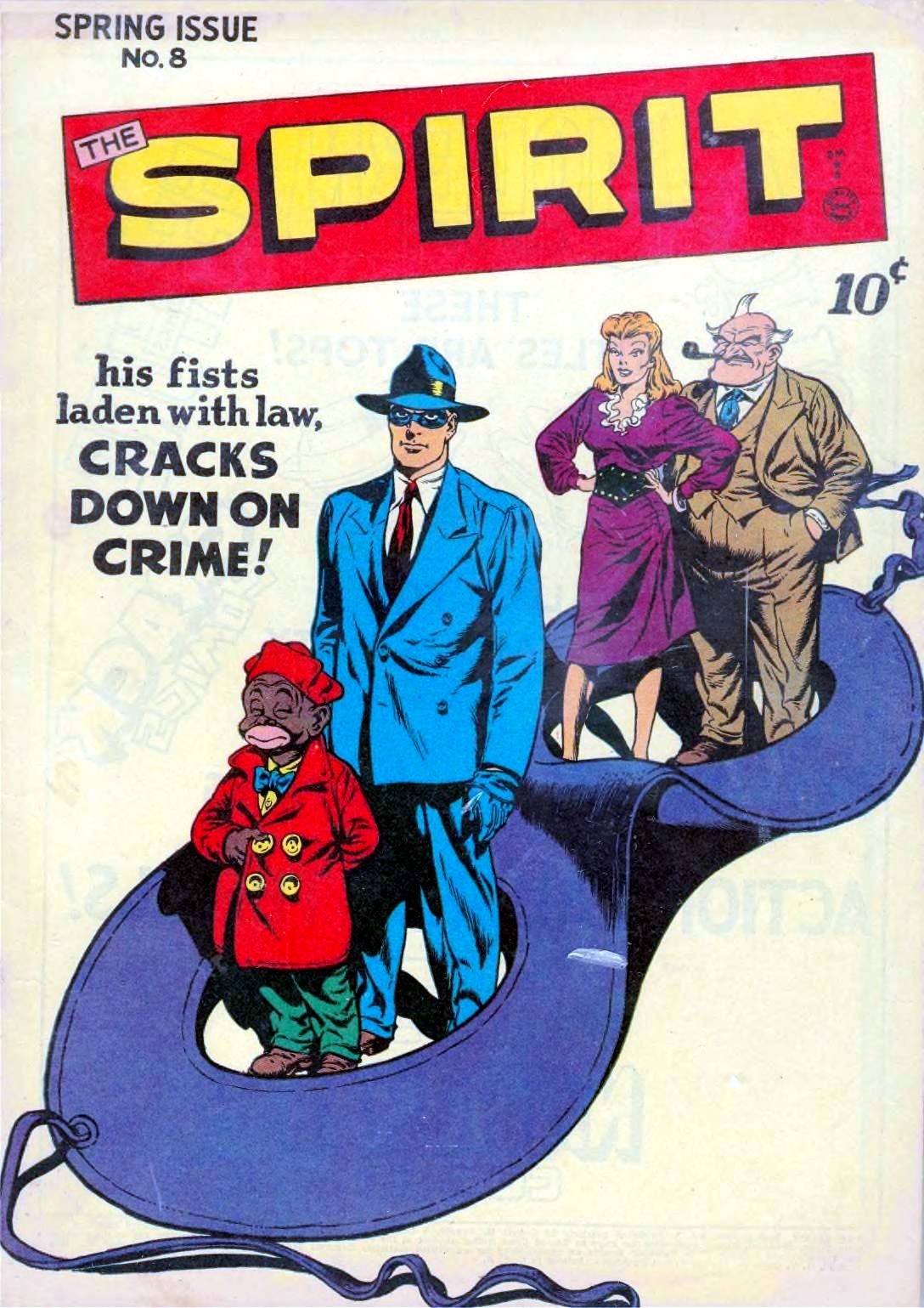 The Spirit #8 cover