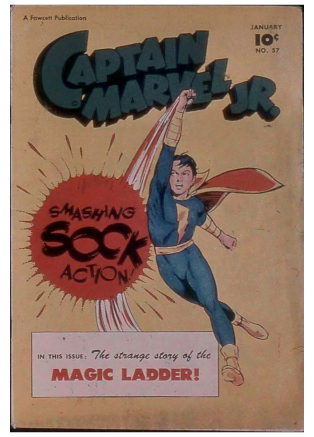 Captain Marvel Jr. #57 cover