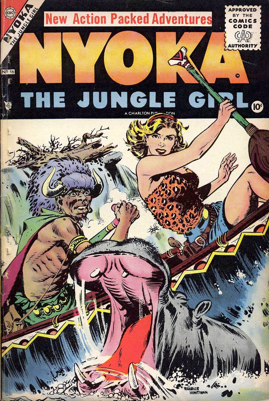 Nyoka the Jungle Girl #16