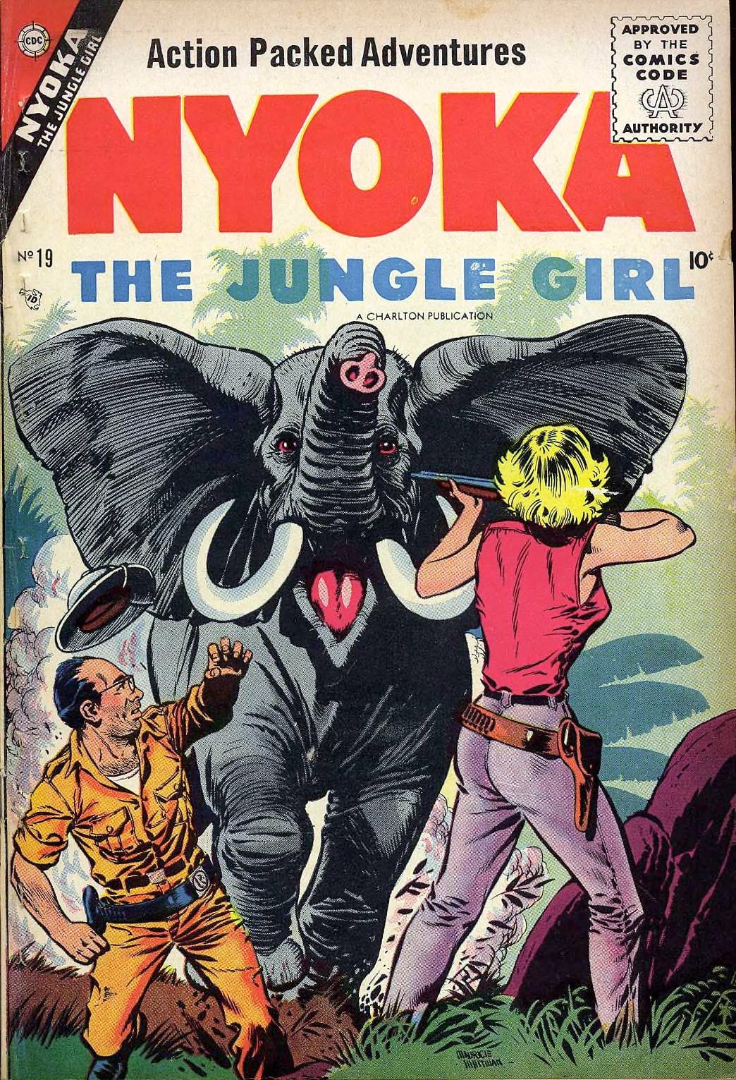 Nyoka the Jungle Girl #19
