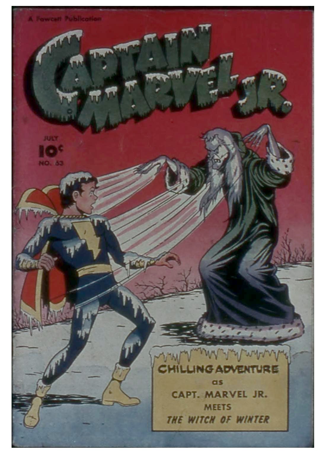 Captain Marvel Jr. #63 cover