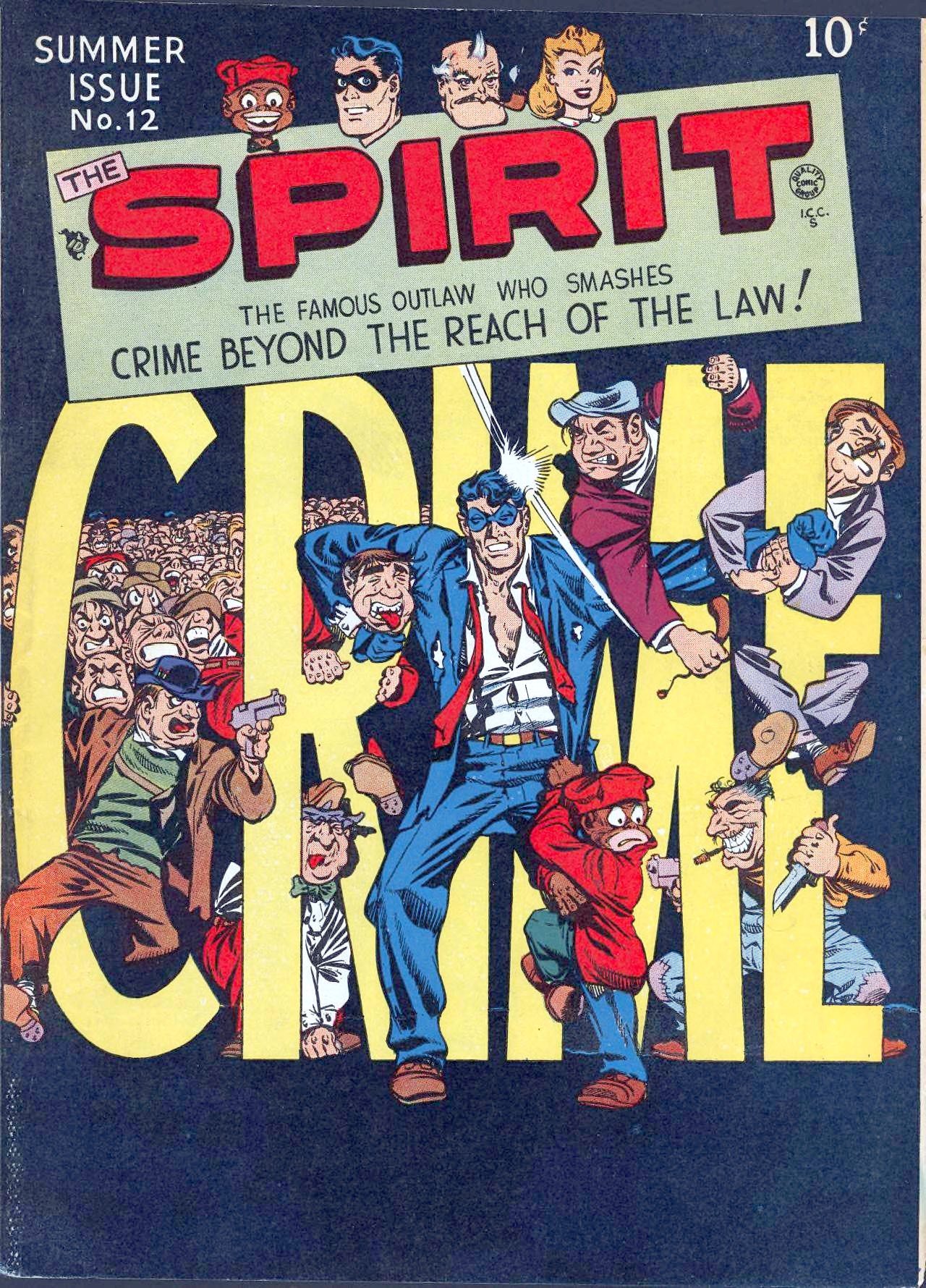 The Spirit #12 cover