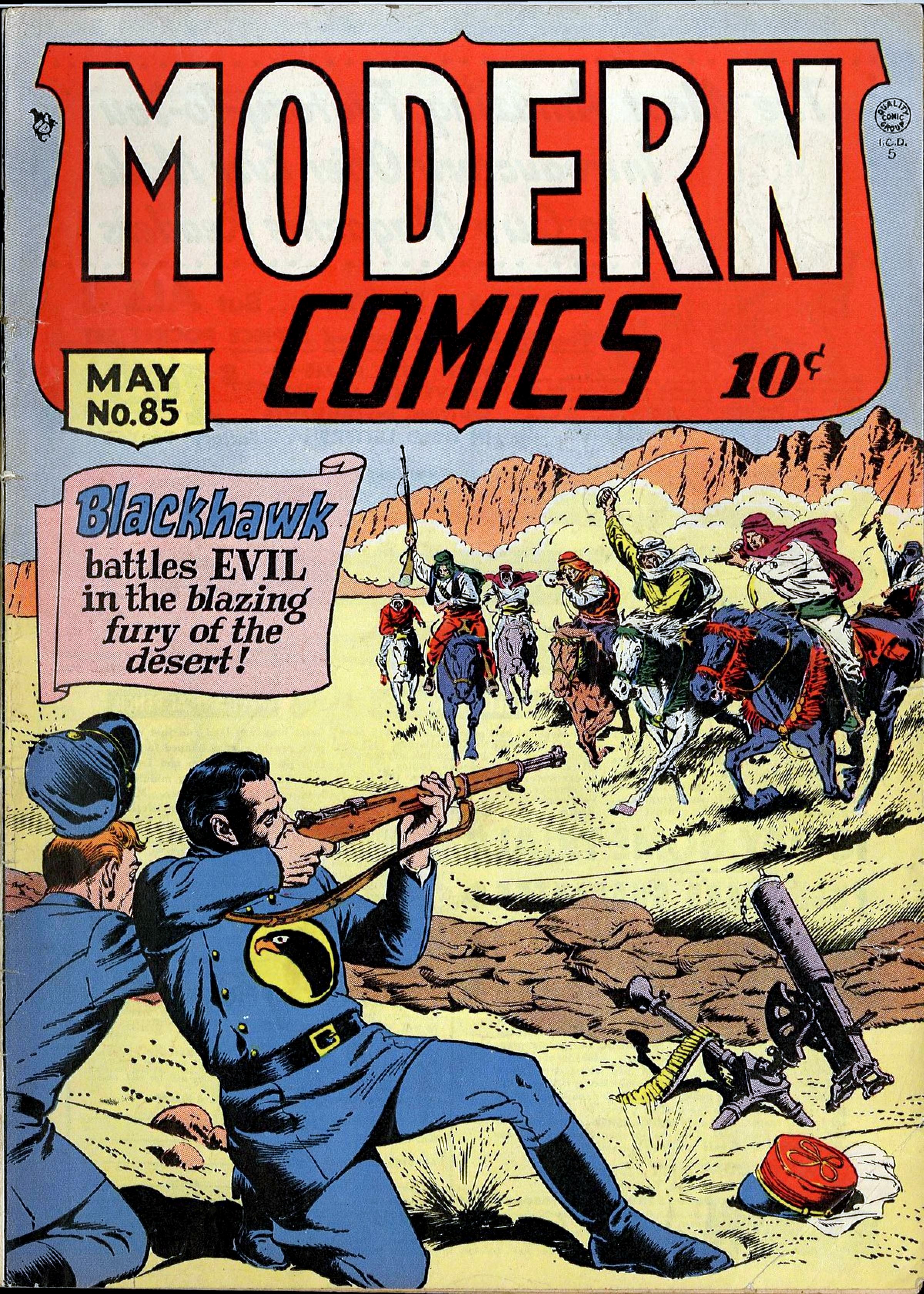 Modern Comics #86 cover