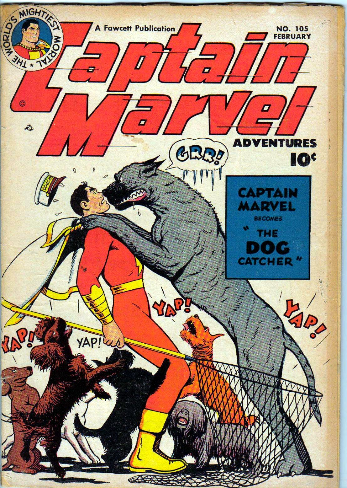 Captain Marvel Adventures #105