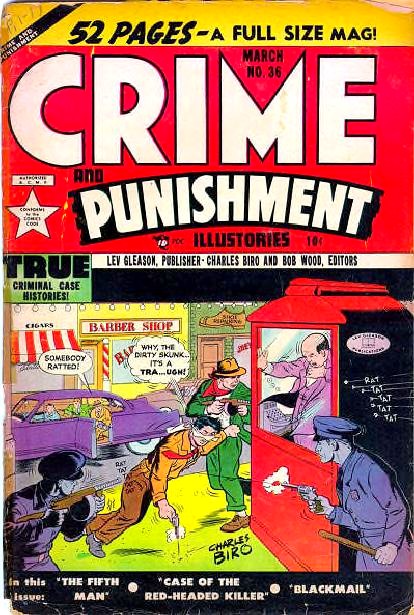 Crime and Punishment #36 cover