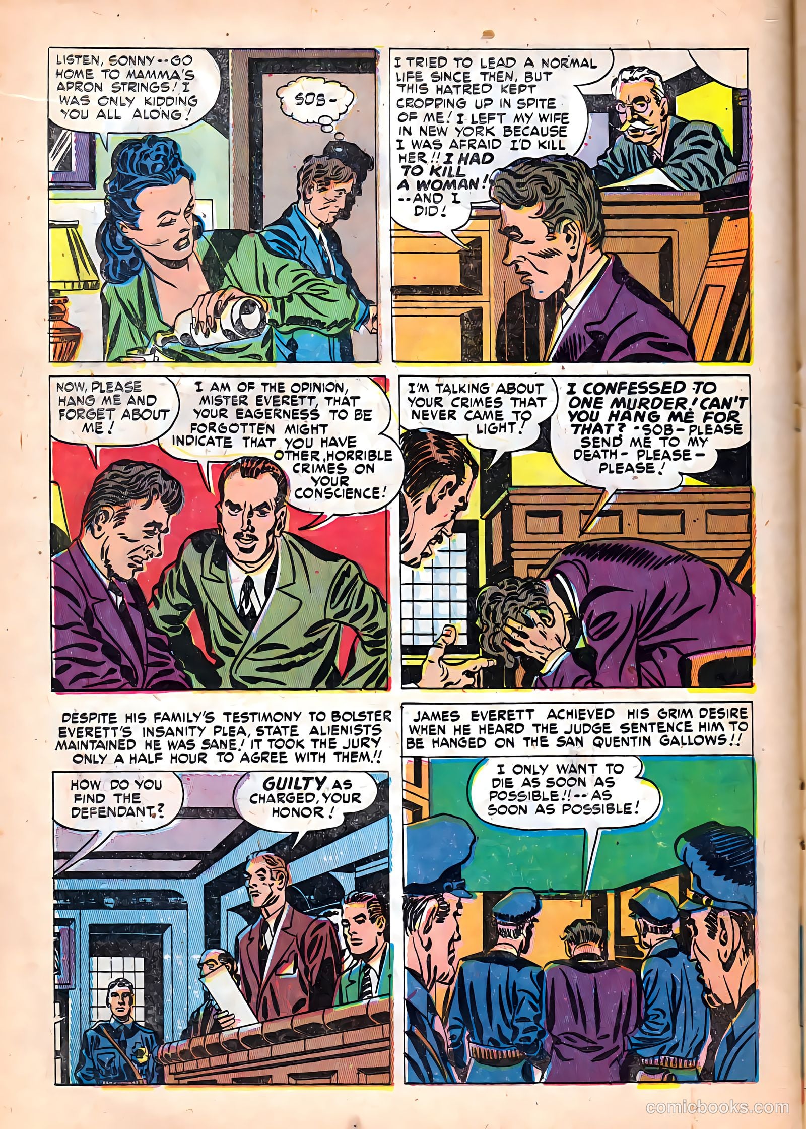 Justice Traps the Guilty #1 (1947) — page 22 of 52