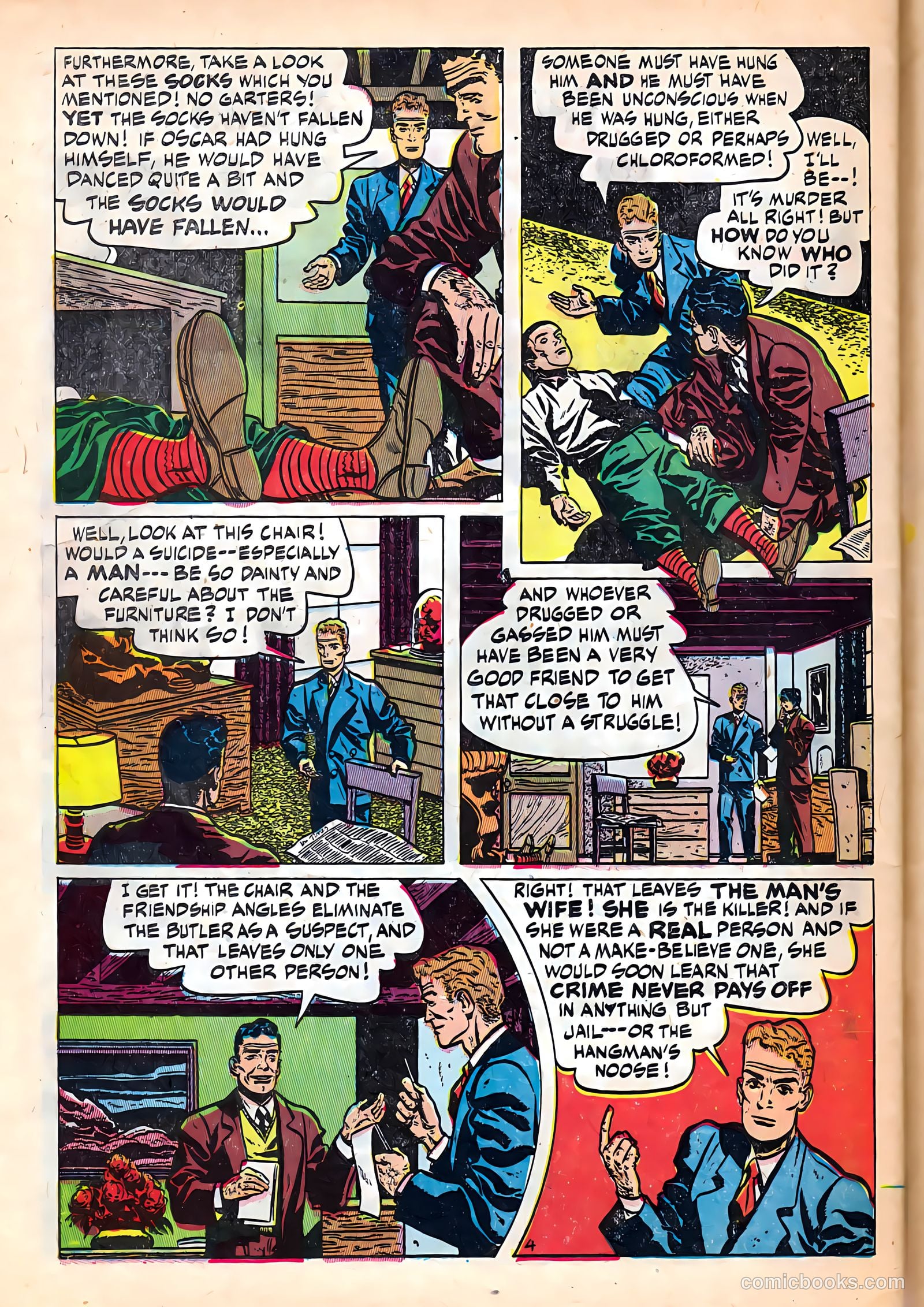 Justice Traps the Guilty #1 (1947) — page 40 of 52