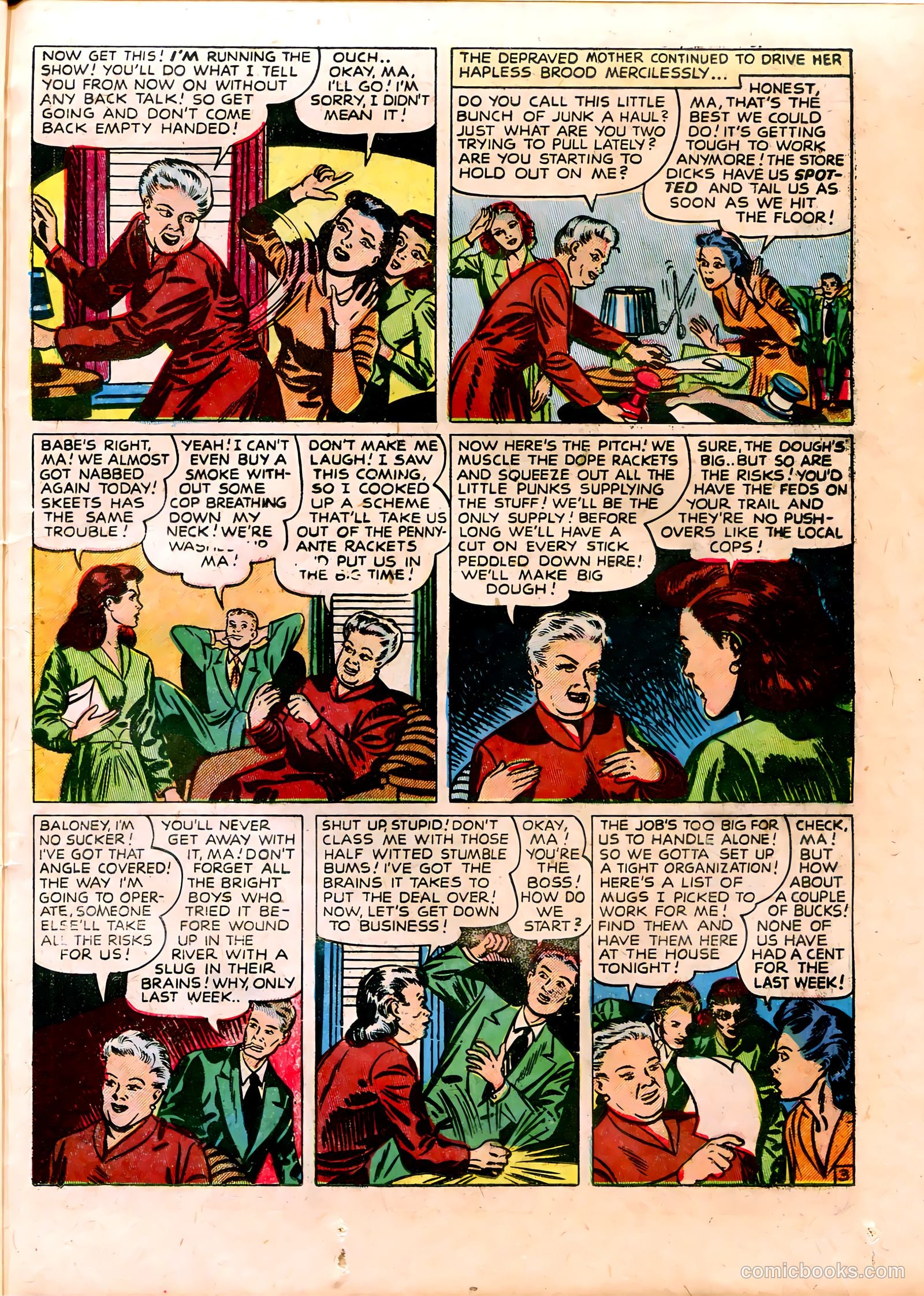 Justice Traps the Guilty #12 (1952) — page 33 of 52