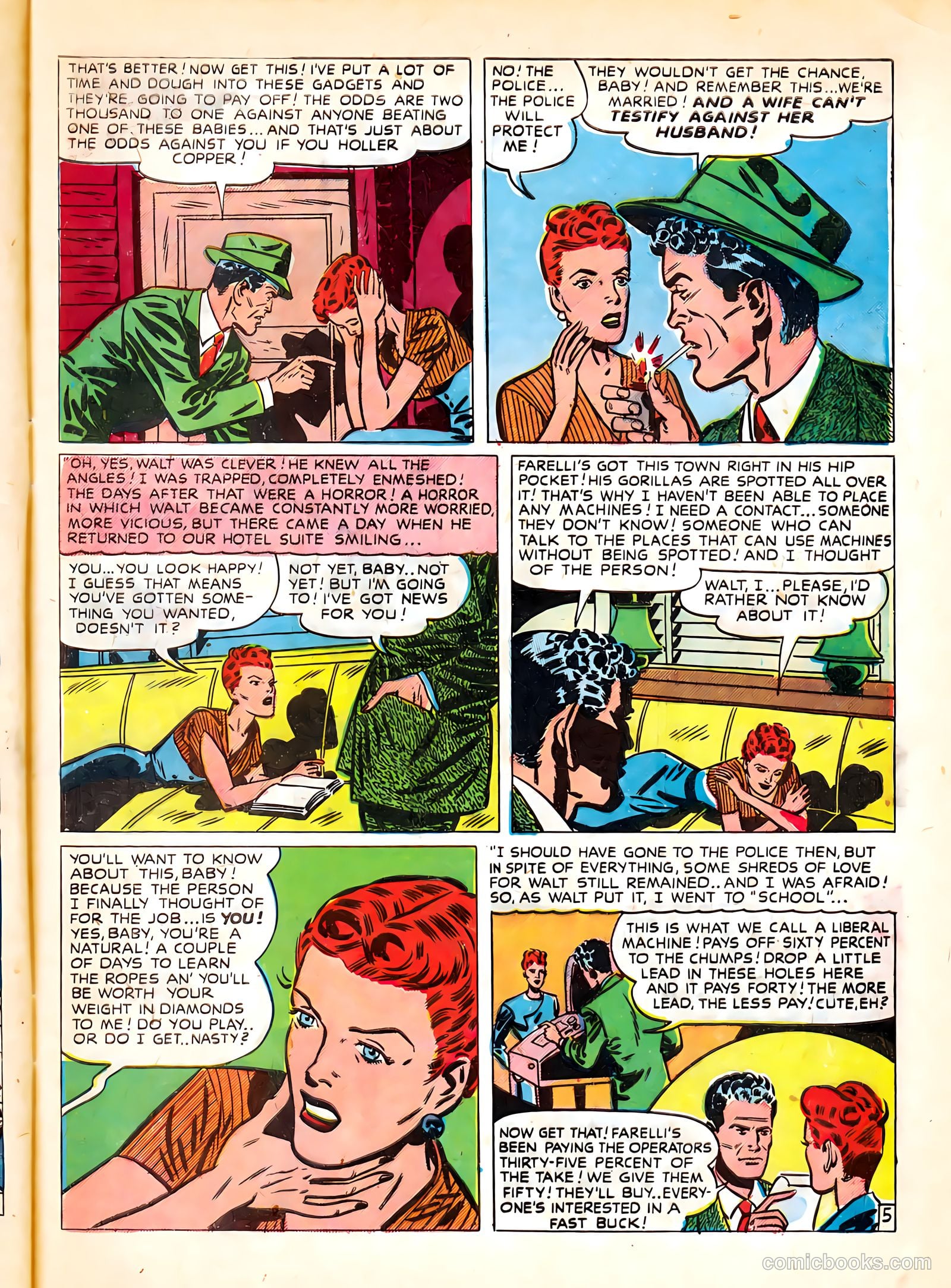 Justice Traps the Guilty #13 (1950) — page 7 of 52
