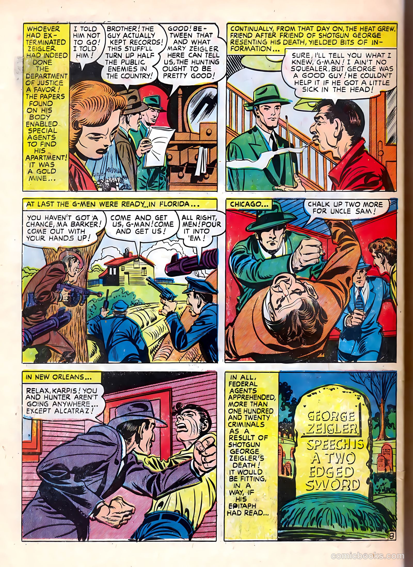 Justice Traps the Guilty #14 (1950) — page 48 of 52