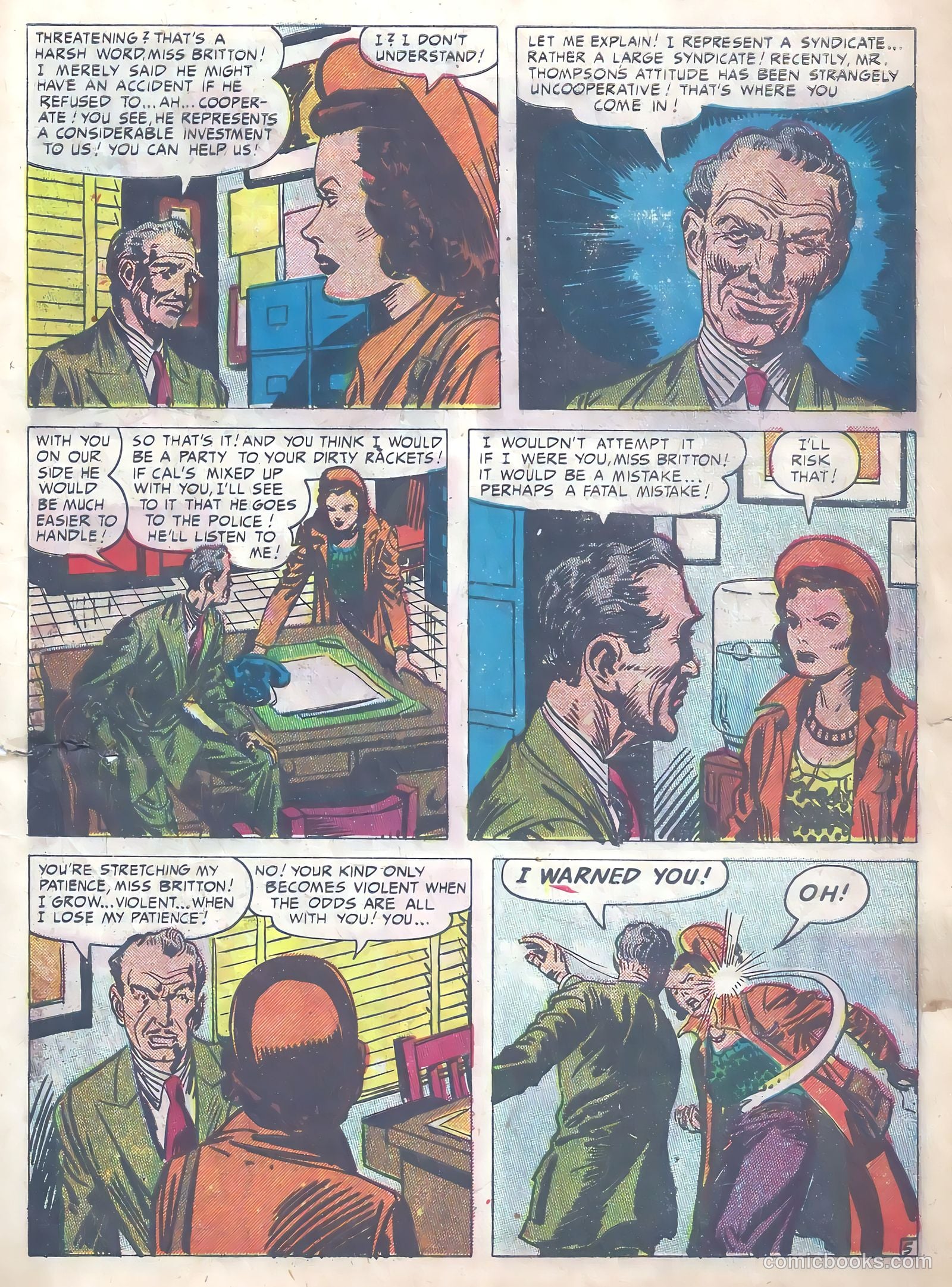 Justice Traps the Guilty #15 (1950) — page 7 of 52