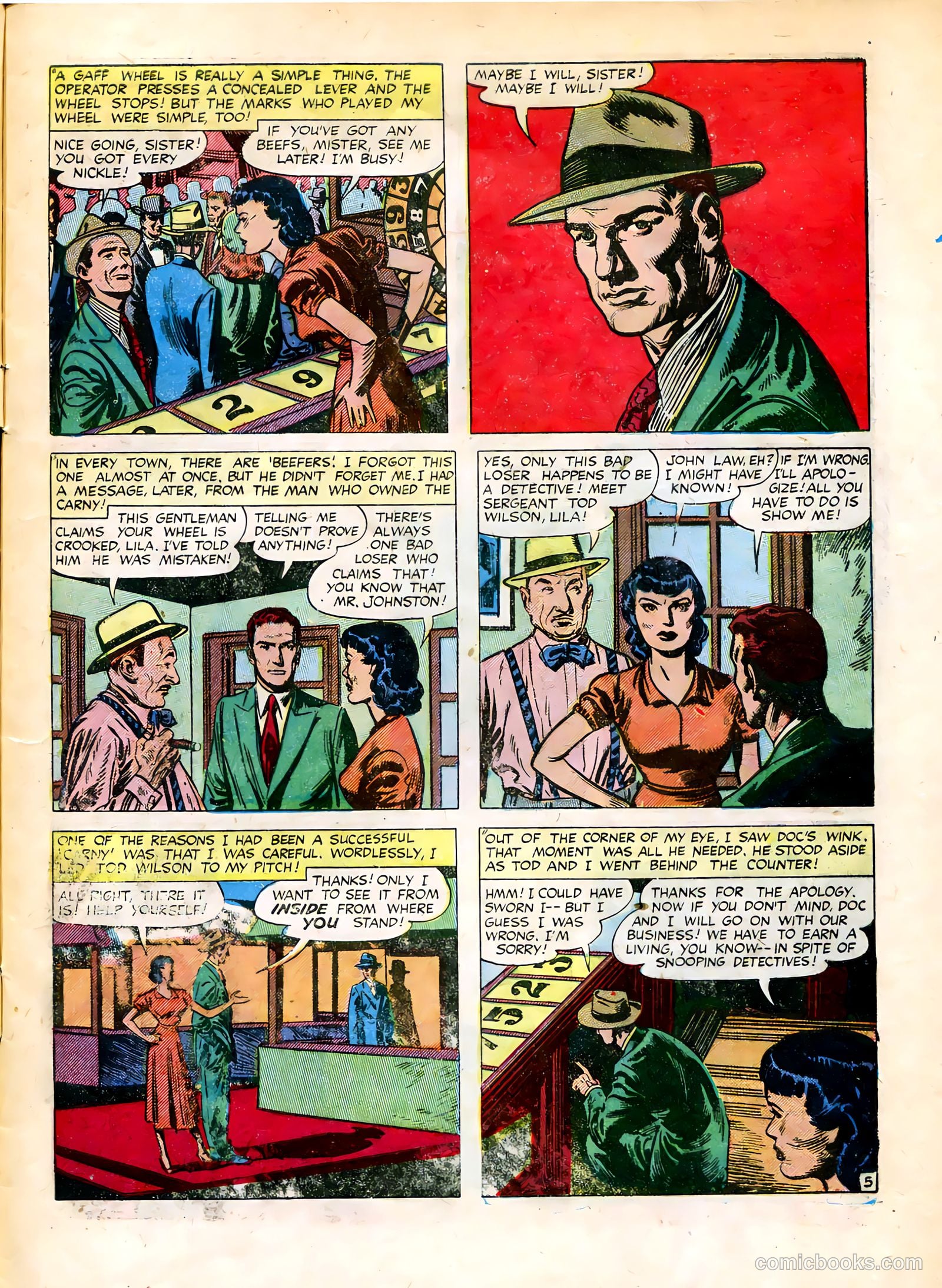Justice Traps the Guilty #16 (1950) — page 7 of 52