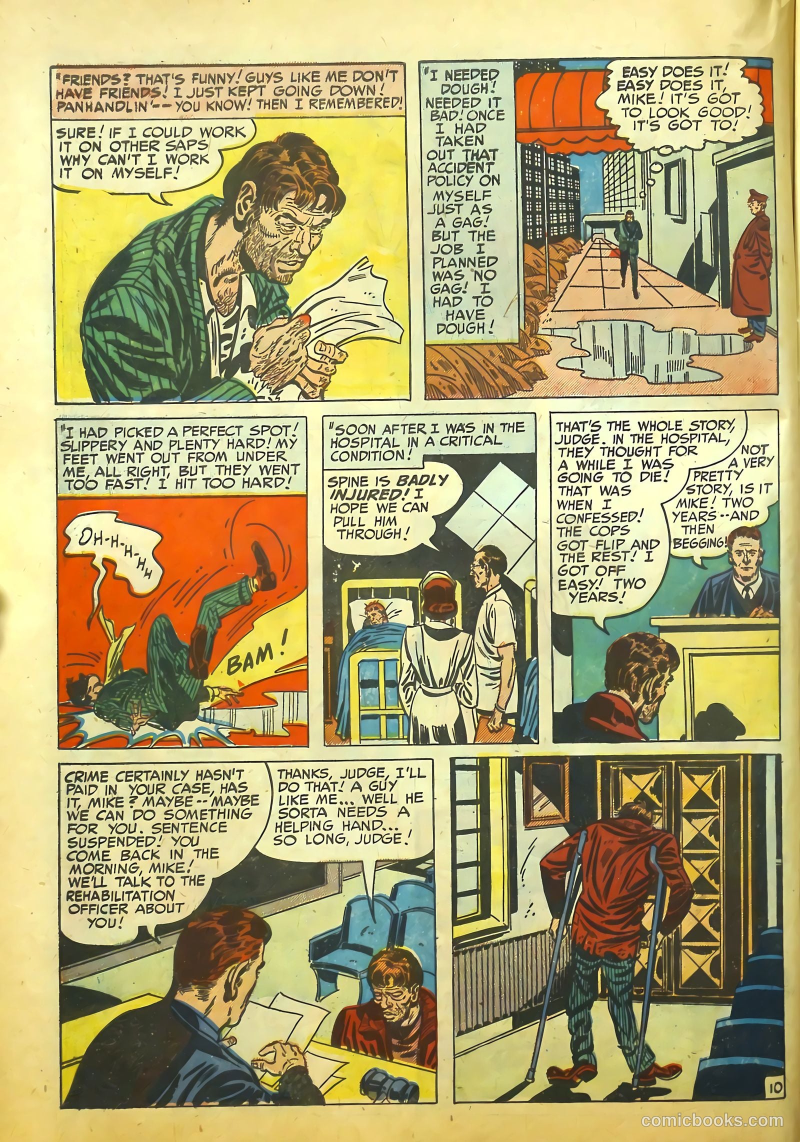 Justice Traps the Guilty #20 (1950) — page 12 of 52