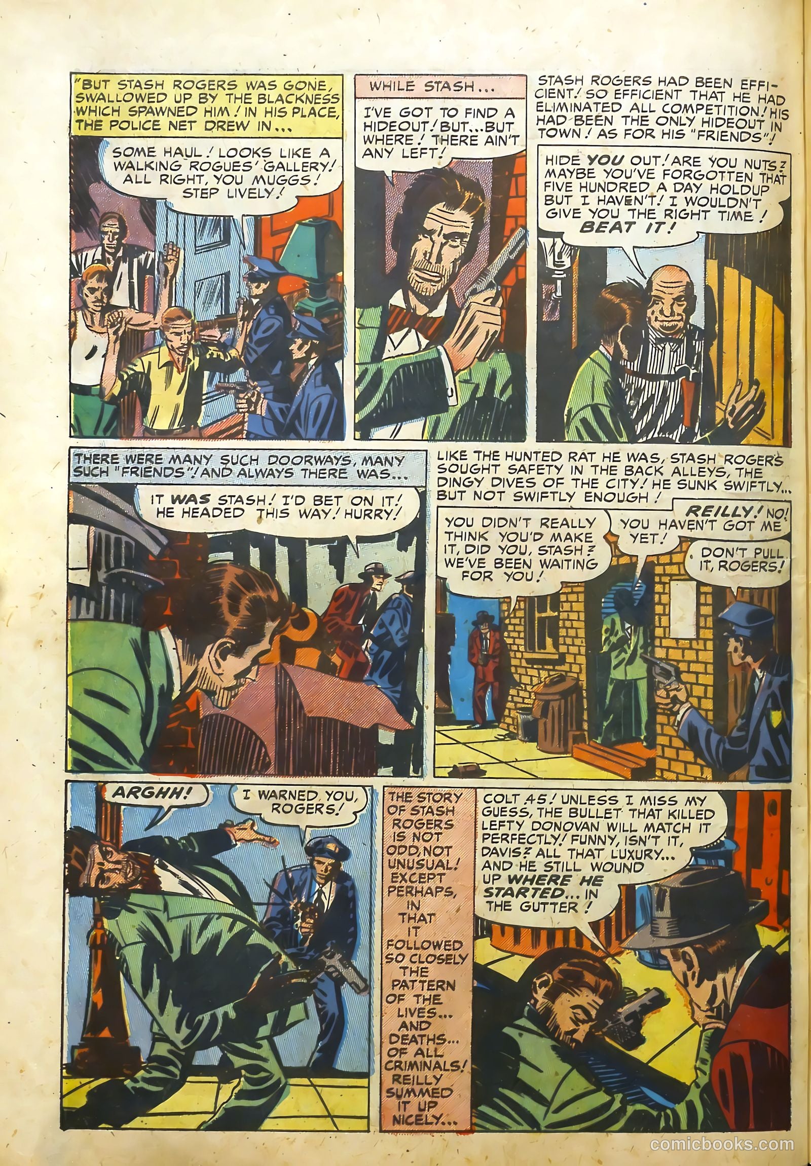 Justice Traps the Guilty #22 (1949) — page 50 of 56