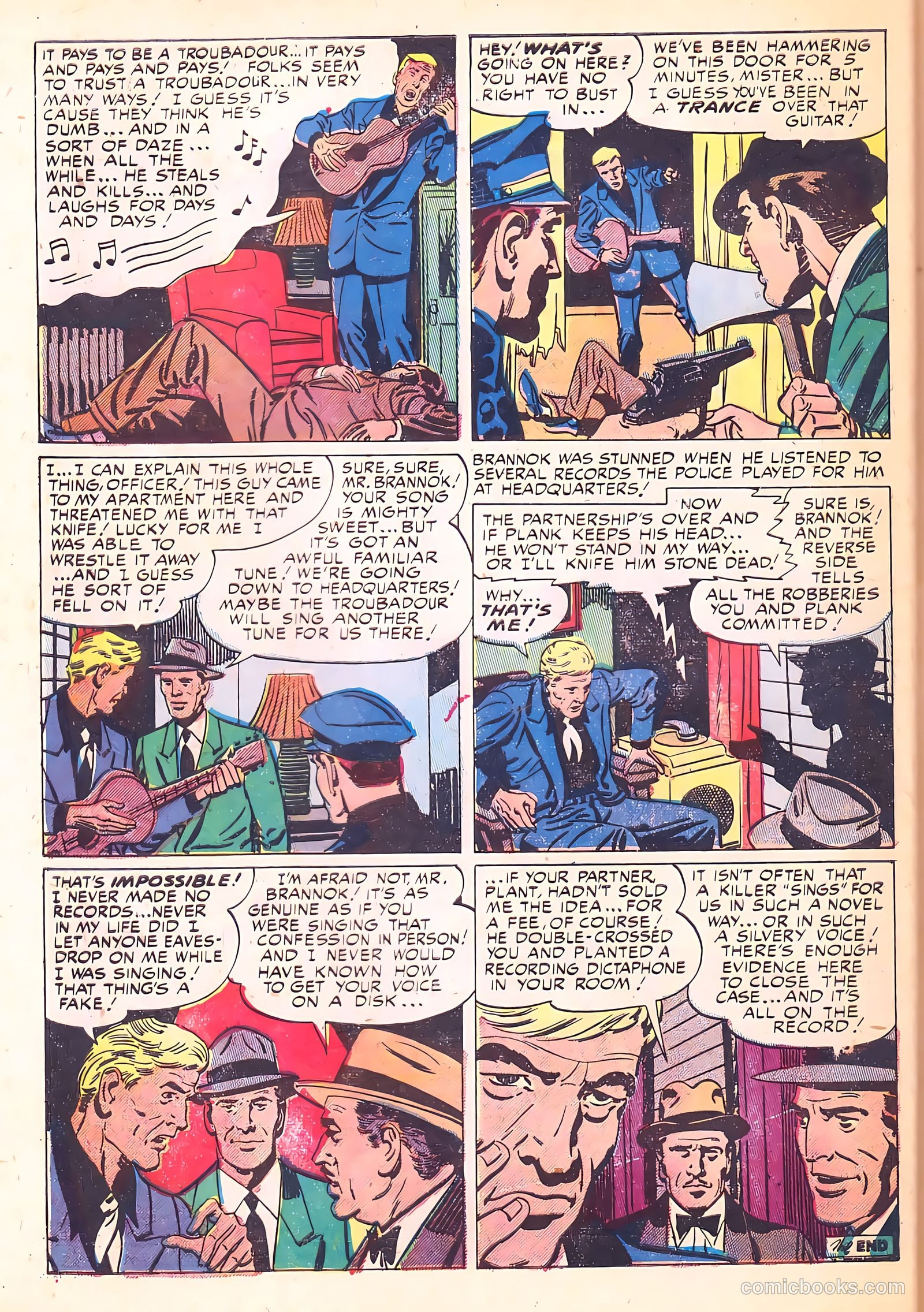 Justice Traps the Guilty #26 (1951) — page 48 of 52