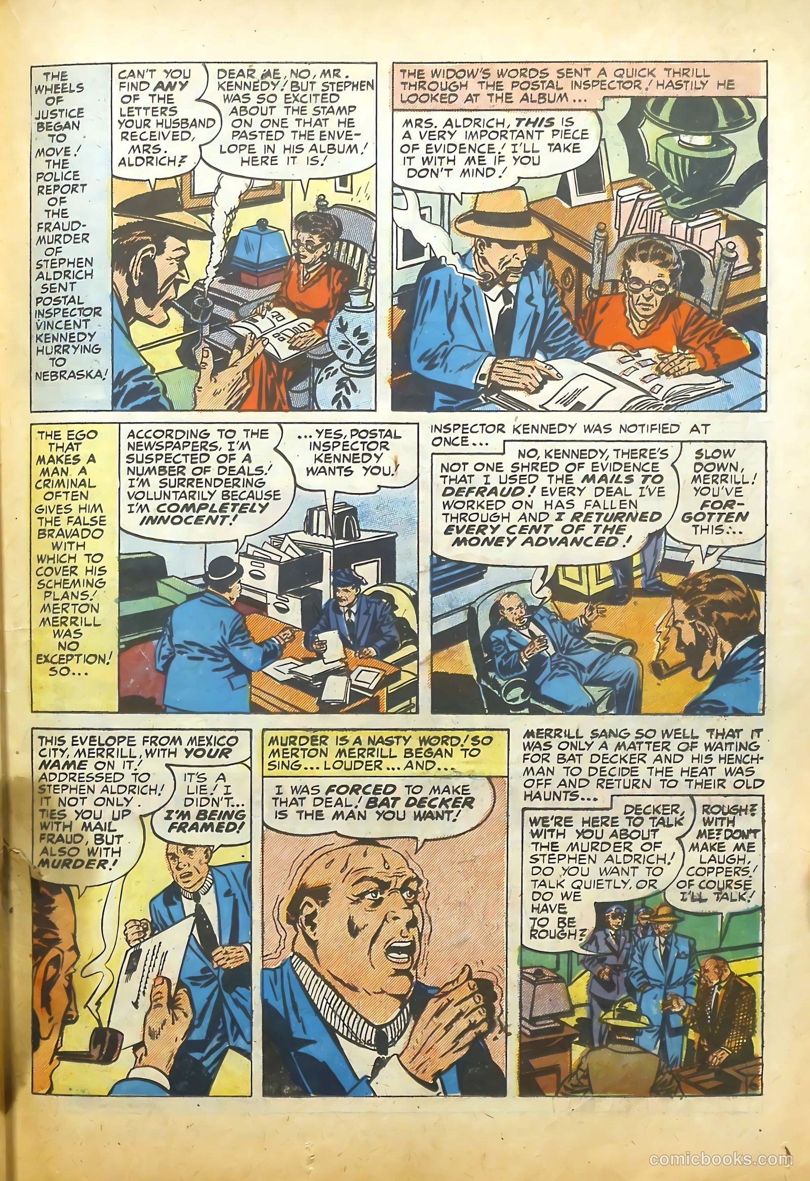 Justice Traps the Guilty #27 (1950) — page 37 of 52