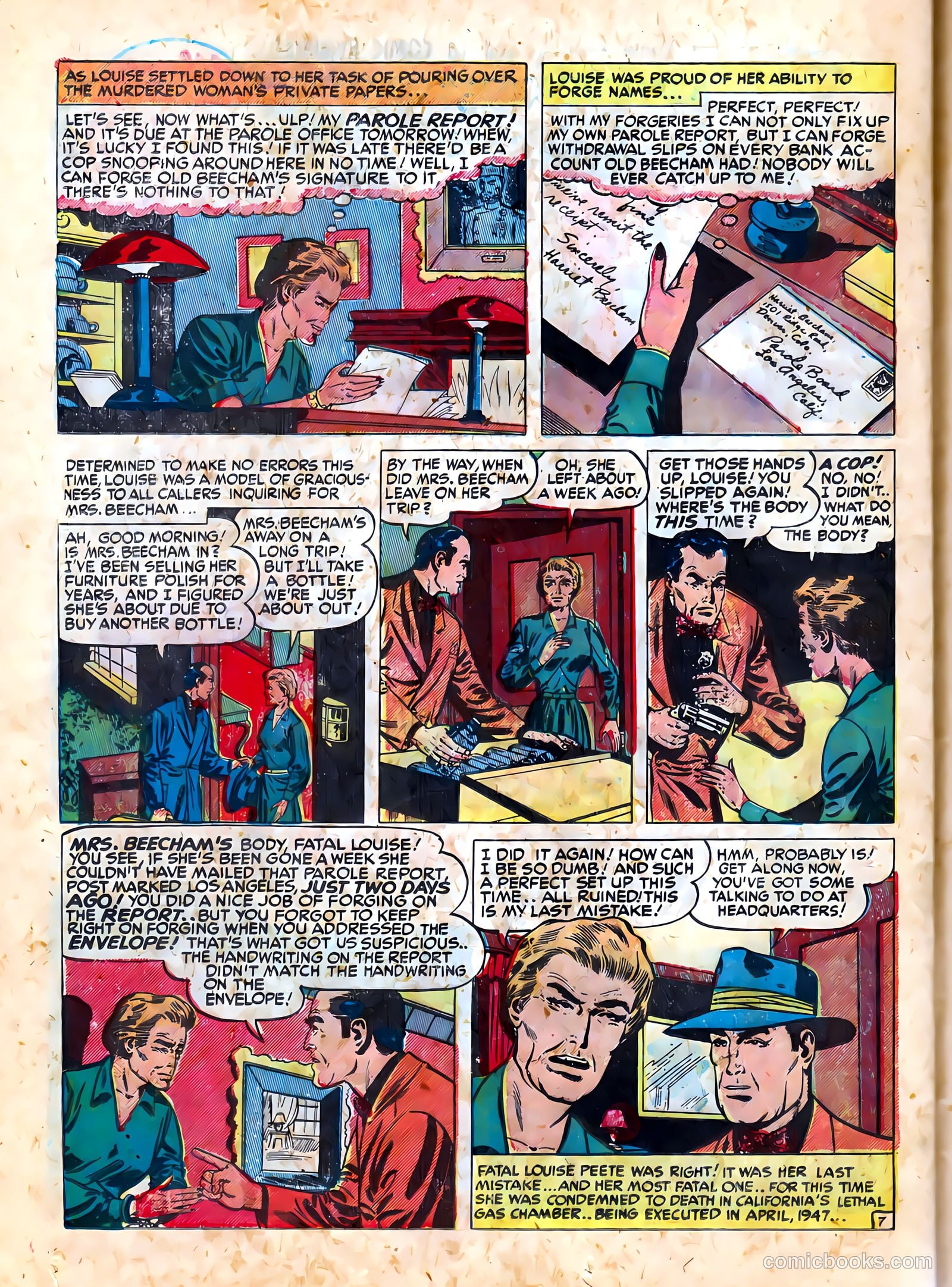 Justice Traps the Guilty #9 (1949) — page 36 of 53