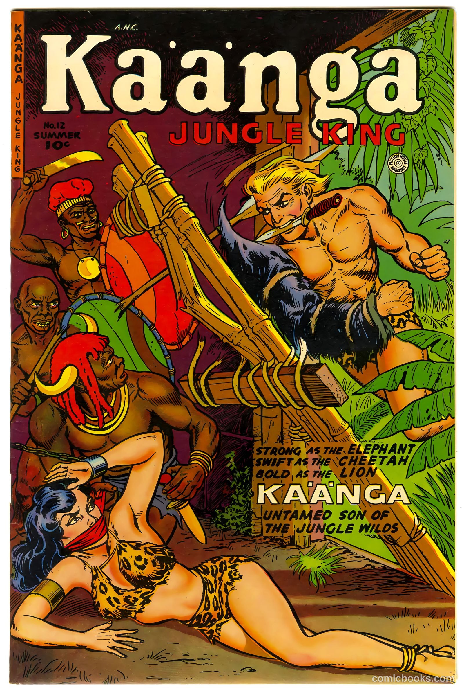 Kaänga Comics #12 (1952) — page 1 of 36