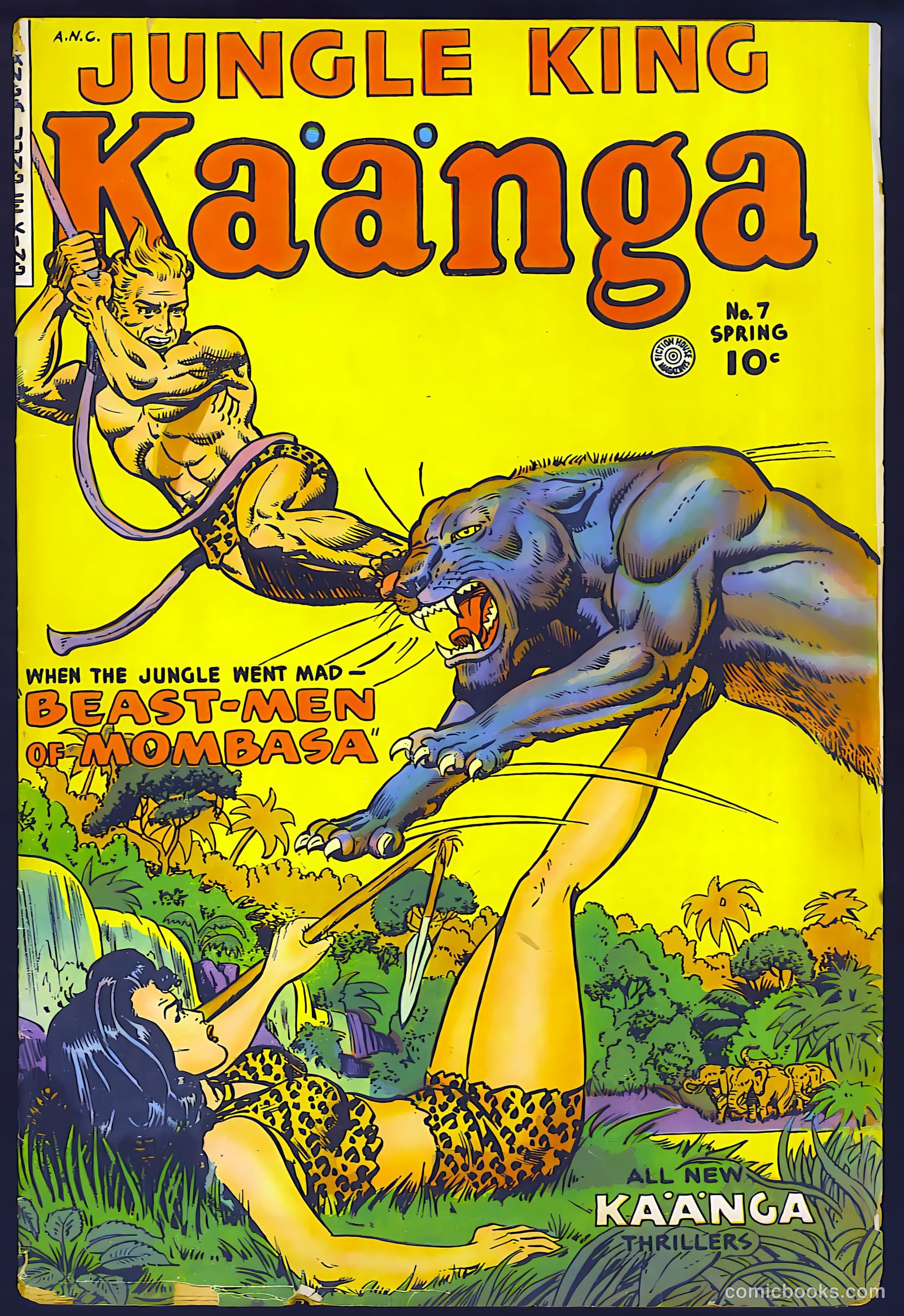 Kaänga Comics #7 cover